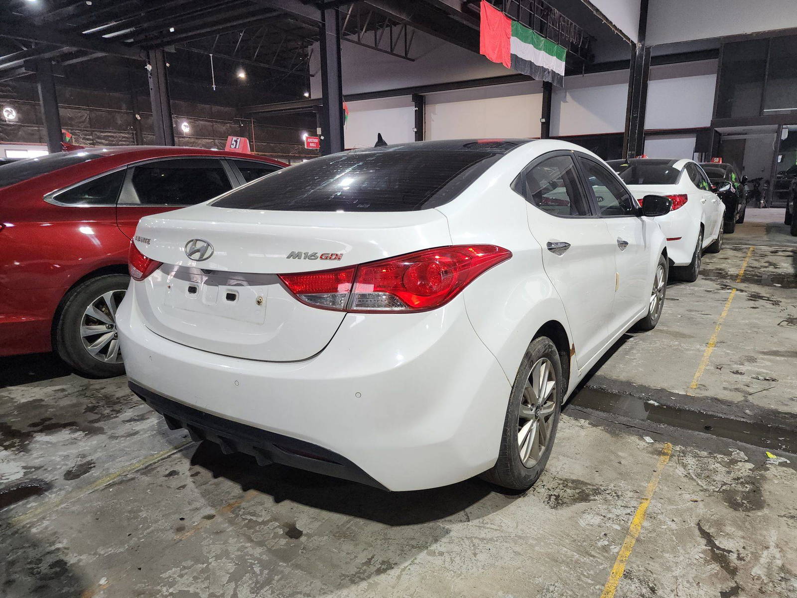 2012 HYUNDAI AVANTE — 188976 KM — Lot 206045 — Main - Marhaba Auctions Used Cars - Image 3