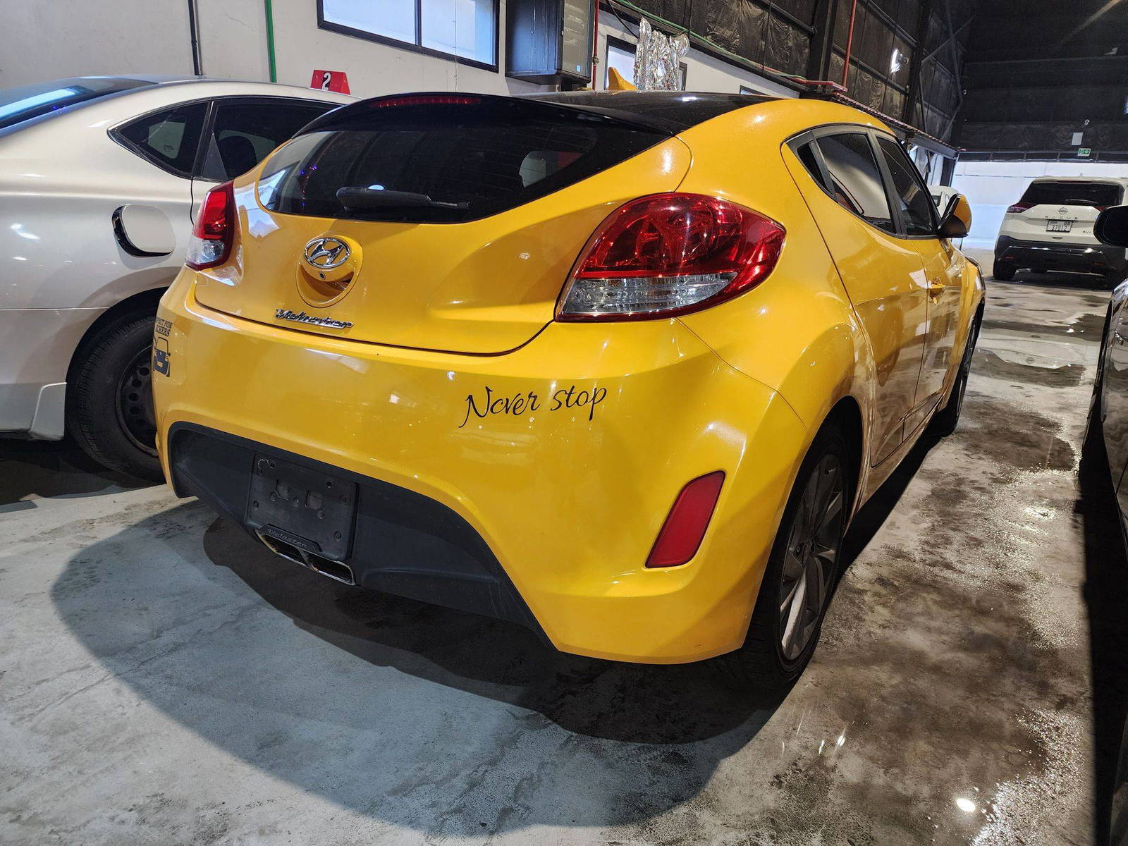 2017 HYUNDAI VELOSTER — 156850 Miles — Lot 80019845 — Al Quoz - Marhaba Auctions Used Cars - Image 3