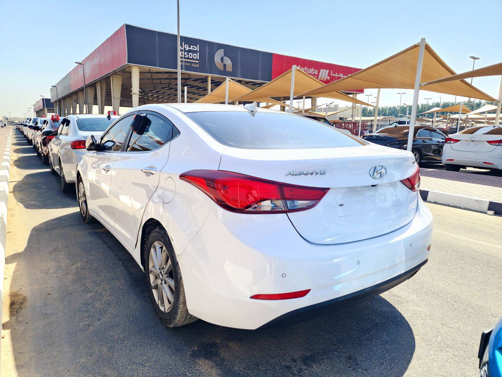 2014 HYUNDAI AVANTE — 116308 KM — Lot 999257 — Souq - Marhaba Auctions Used Cars - Image 3
