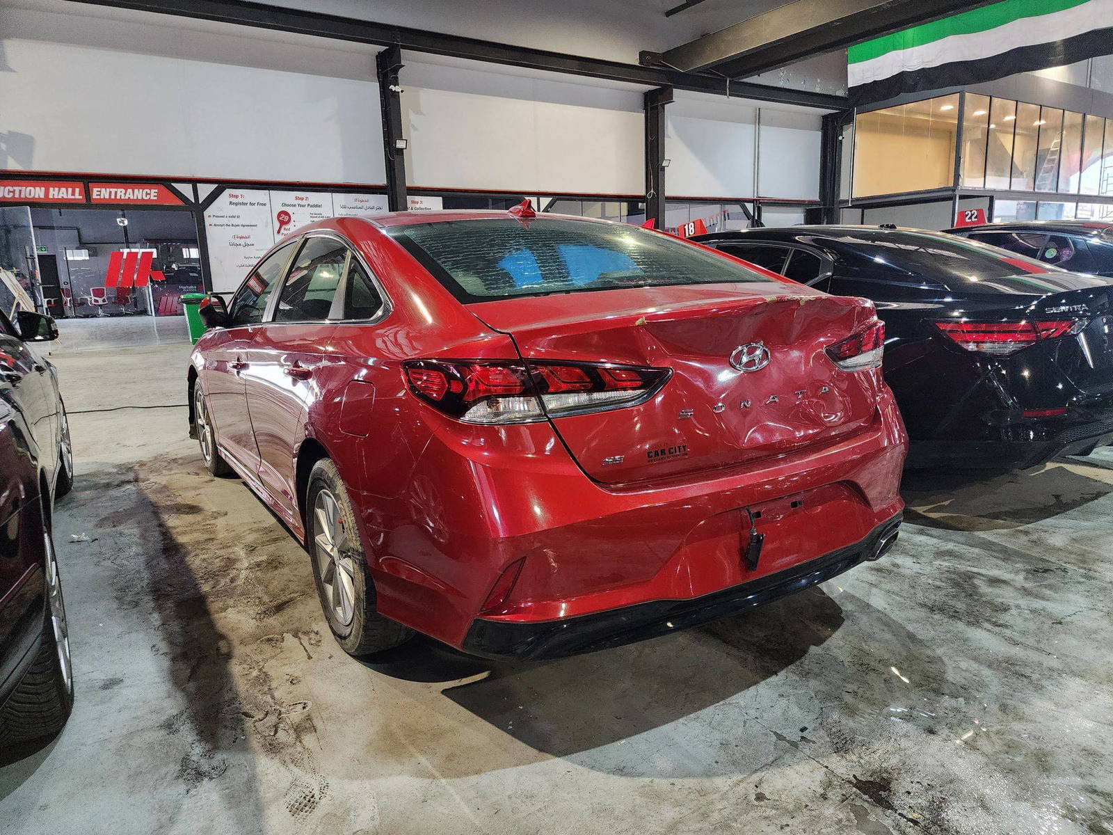 2019 HYUNDAI SONATA — 107136 Miles — Lot 47940405 — Al Quoz - Marhaba Auctions Used Cars - Image 12