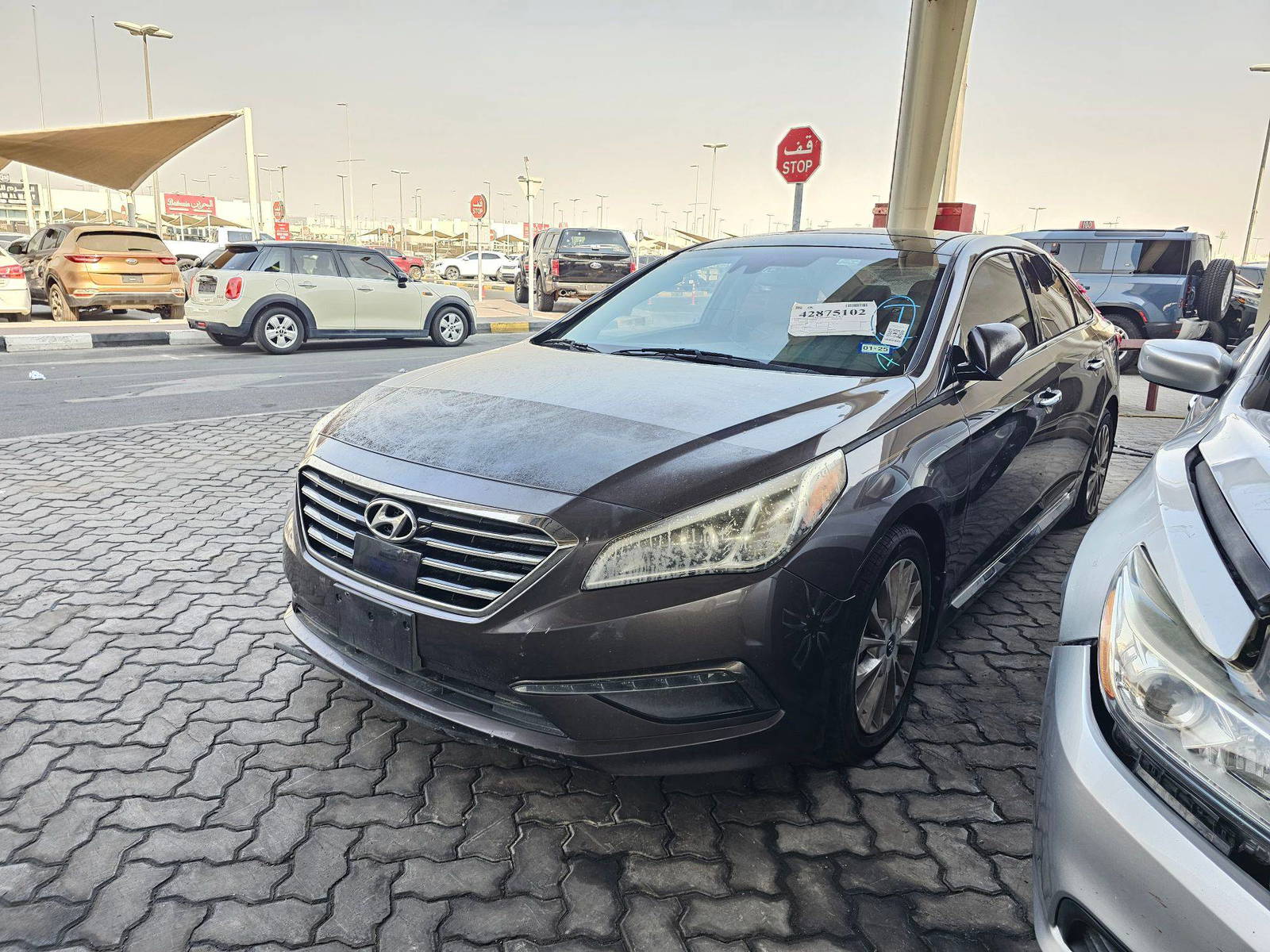 2015 HYUNDAI SONATA — 179465 Miles — Lot H190318 — Souq - Marhaba Auctions Used Cars - Image 3