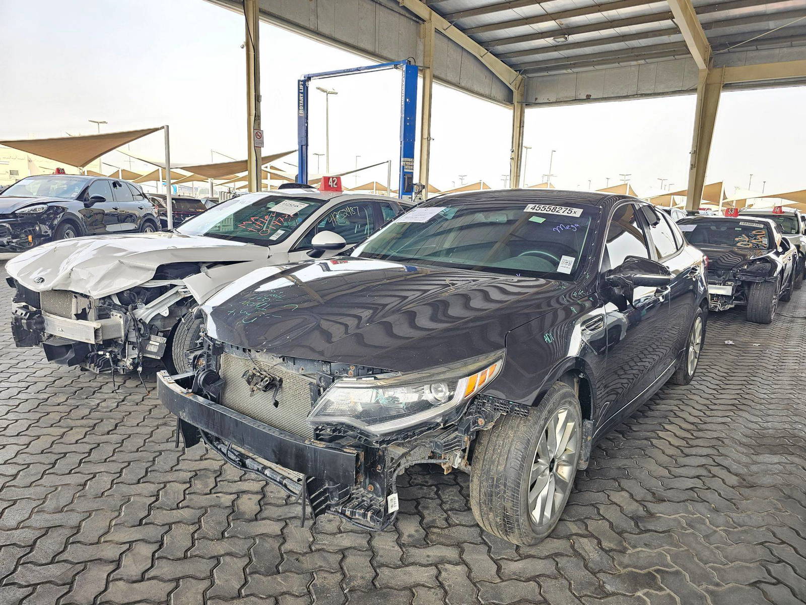 2017 KIA OPTIMA — 185626 KM — Lot 45558275 — Souq - Marhaba Auctions Used Cars - Image 5