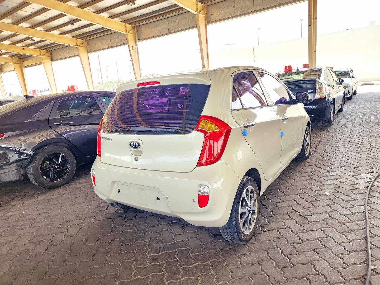 2012 KIA MORNING — 228431 KM — Lot 242860 — Ind. 12 - Marhaba Auctions Used Cars - Image 3
