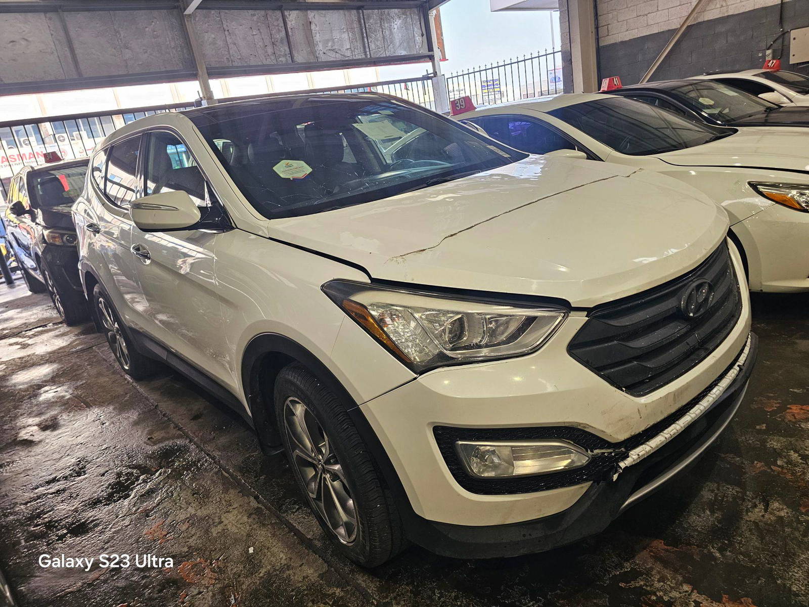 HYUNDAI SANTA FE SPORT 2013 - Marhaba Auction Used Cars - Image 4