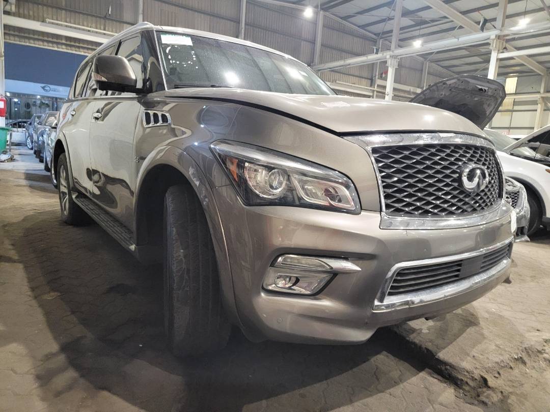 2017 INFINITI QX80 — 176195 Miles — Lot E4H9157956 — Main - Marhaba Auctions Used Cars - Image 4