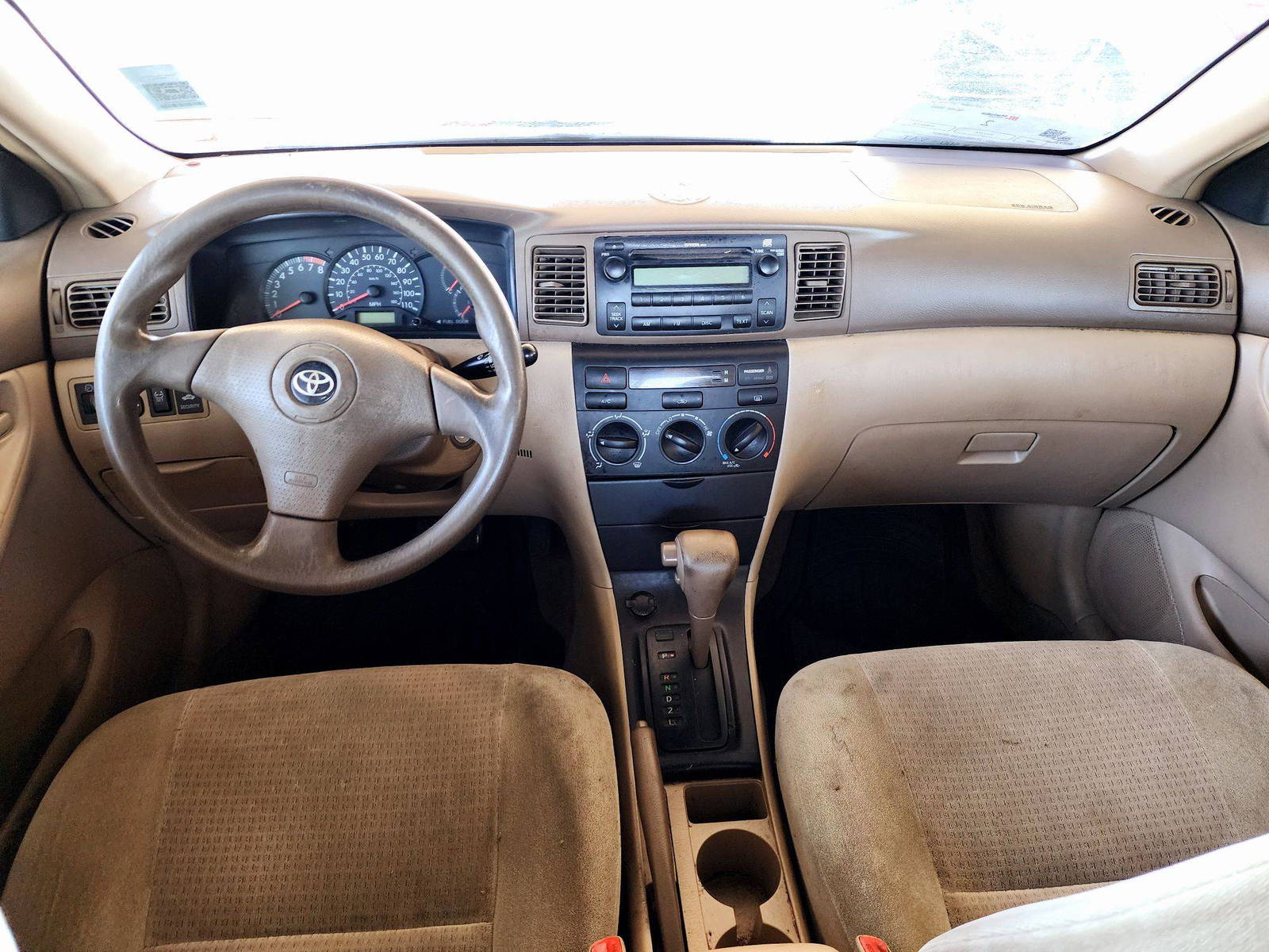 2008 TOYOTA COROLLA — 168235 Miles — Lot 8C889435 — Main - Marhaba Auctions Used Cars - Image 7