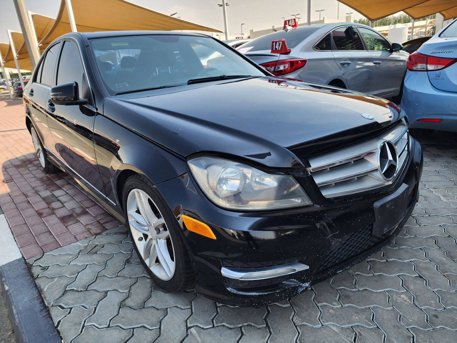 2013 MERCEDES BENZ C300 — 106085 Miles — Lot 74524793 - Marhaba Auctions Used Cars - Image 4