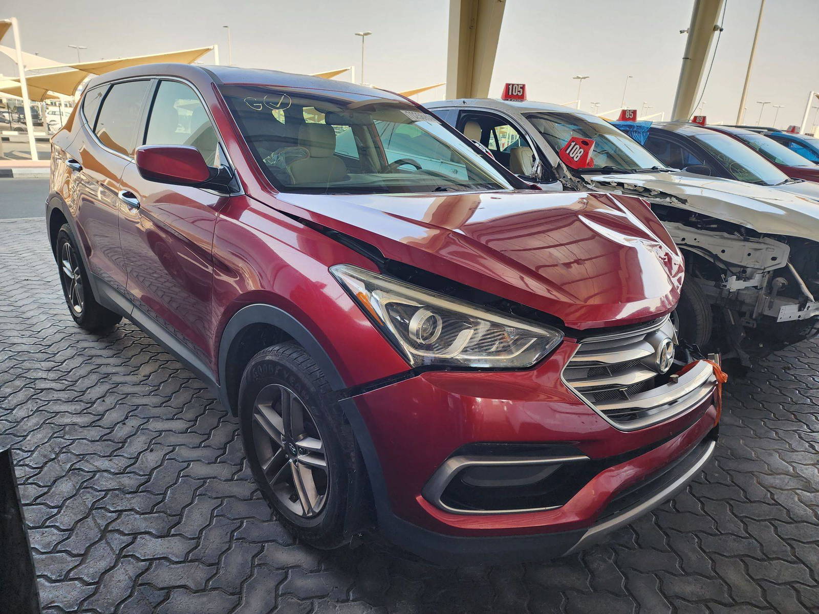 2017 HYUNDAI SANTA FE — 108517 Miles — Lot 70256903 - Marhaba Auctions Used Cars - Image 6
