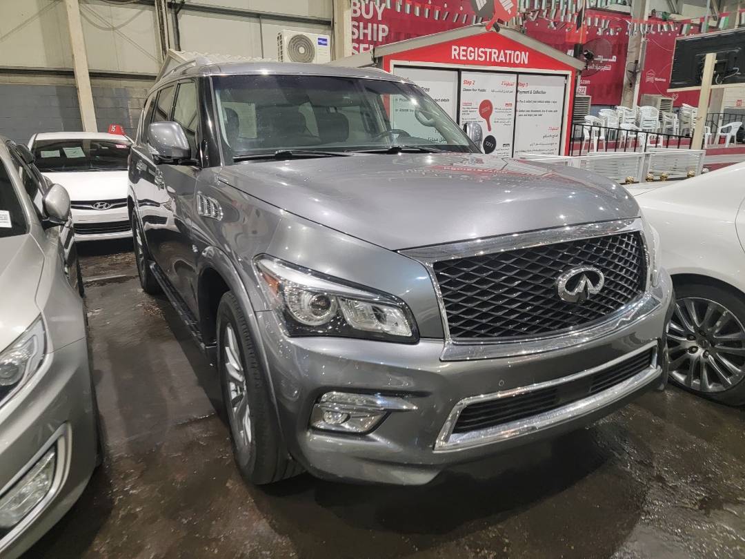2017 INFINITI QX80 — 107876 Miles — Lot 153716 — Main - Marhaba Auctions Used Cars - Image 3