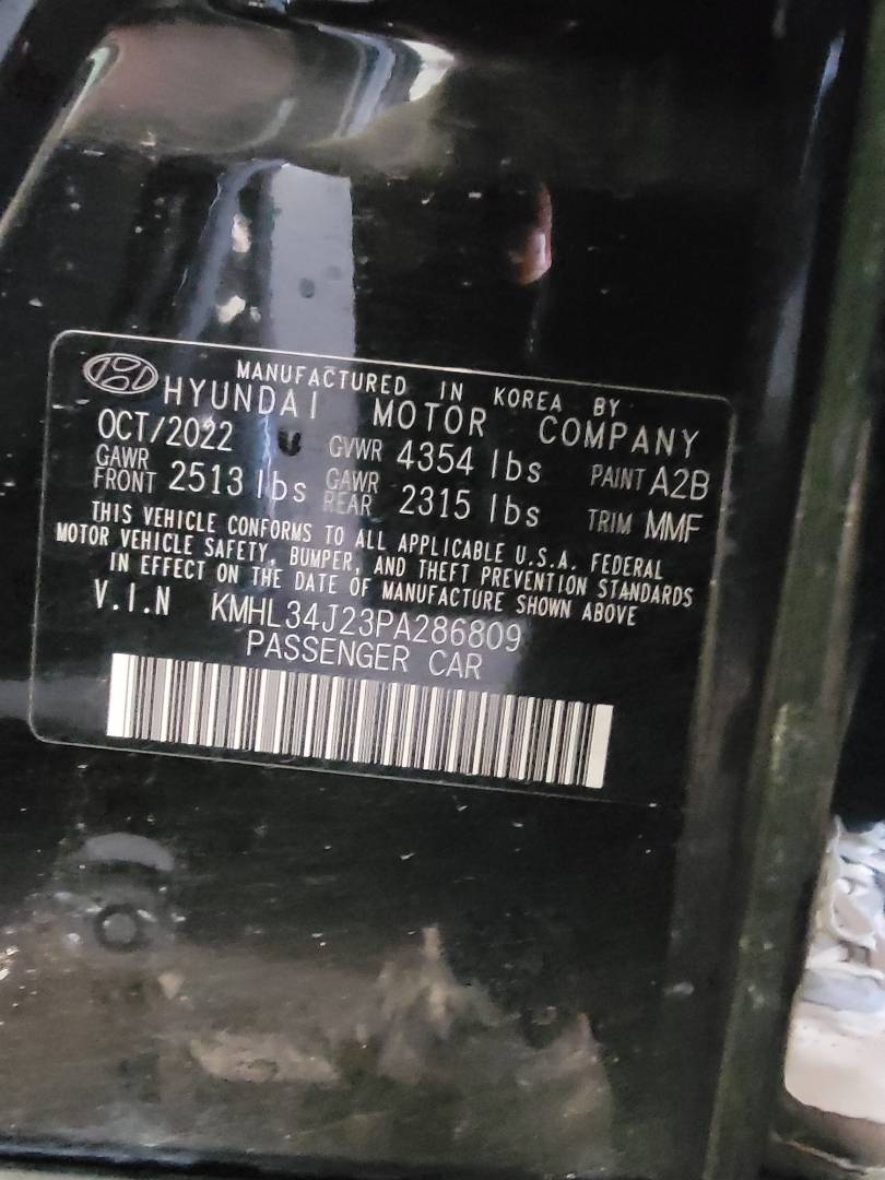 2023 HYUNDAI SONATA — 32653 Miles — Lot PA286809 — Main - Marhaba Auctions Used Cars - Image 11