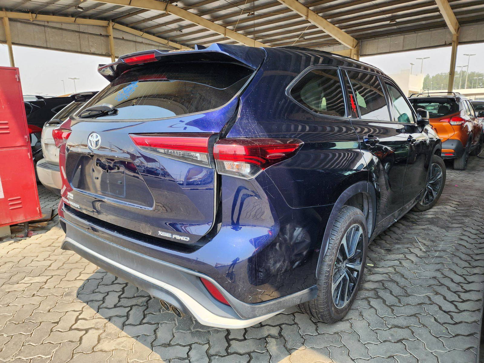 2021 TOYOTA HIGHLANDER — 52989 Miles — Lot 38961954 — Main - Marhaba Auctions Used Cars - Image 3
