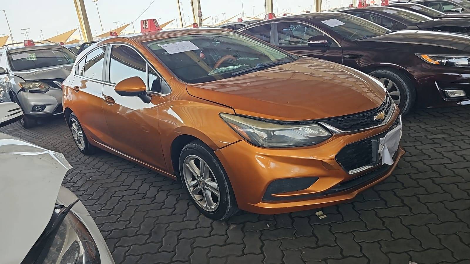 2017 CHEVROLET CRUZE LT — 197644 Miles — Lot HS551892 — Souq - Marhaba Auctions Used Cars - Image 3