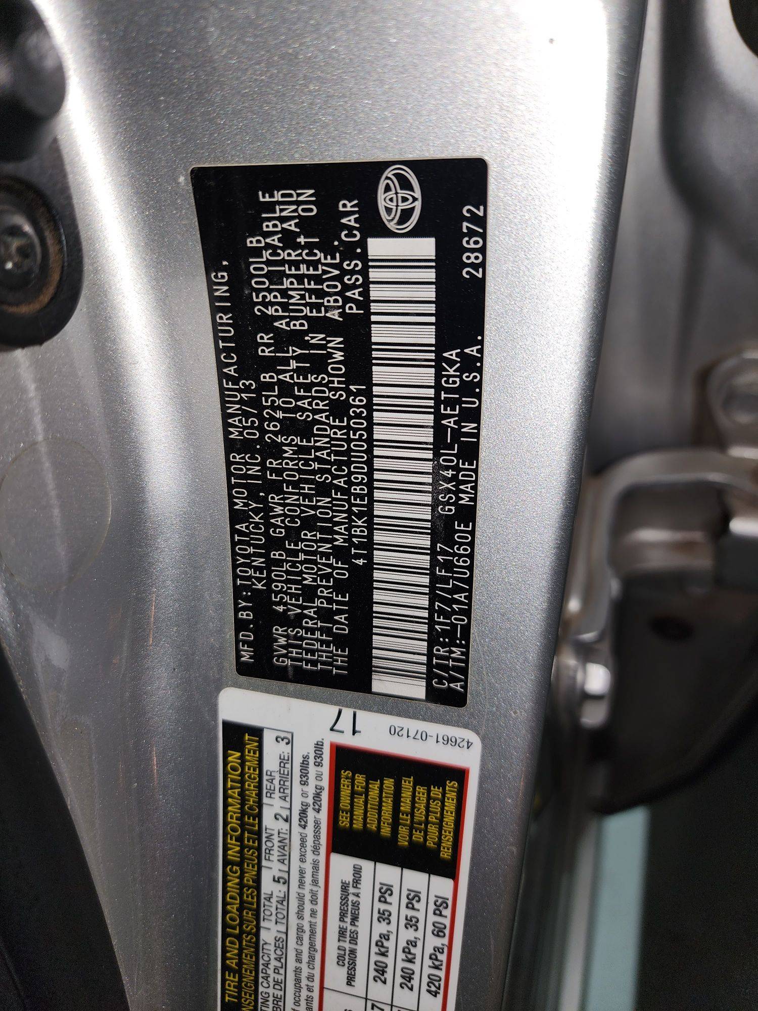 TOYOTA AVALON 2013 - Marhaba Auction Used Cars - Image 10