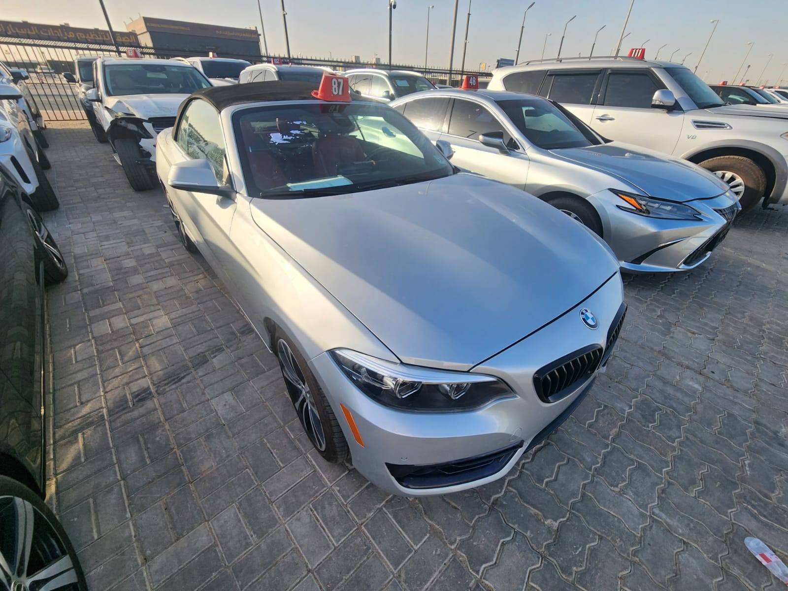 2020 BMW 230I — 78294 Miles — Lot 7E23239 — Al Sajaa - Marhaba Auctions Used Cars - Image 9