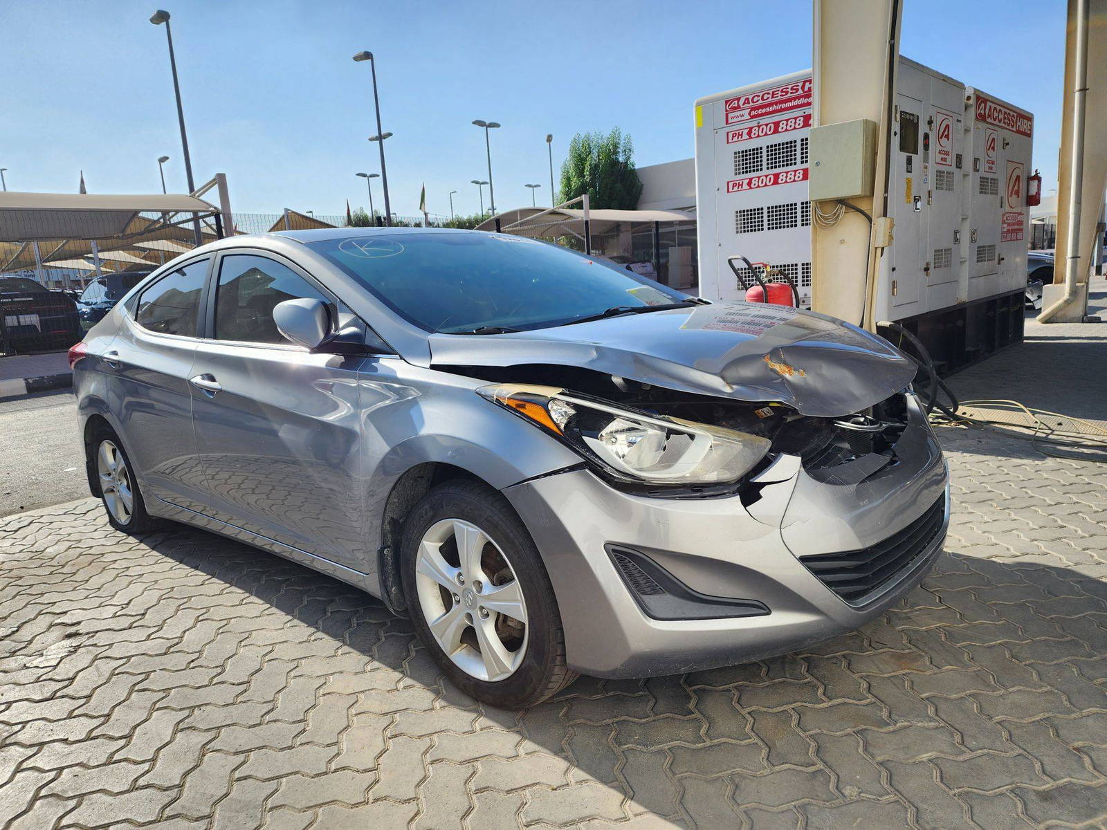 2016 HYUNDAI ELANTRA — 239309 Miles — Lot GU487140 — Souq - Marhaba Auctions Used Cars - Image 4