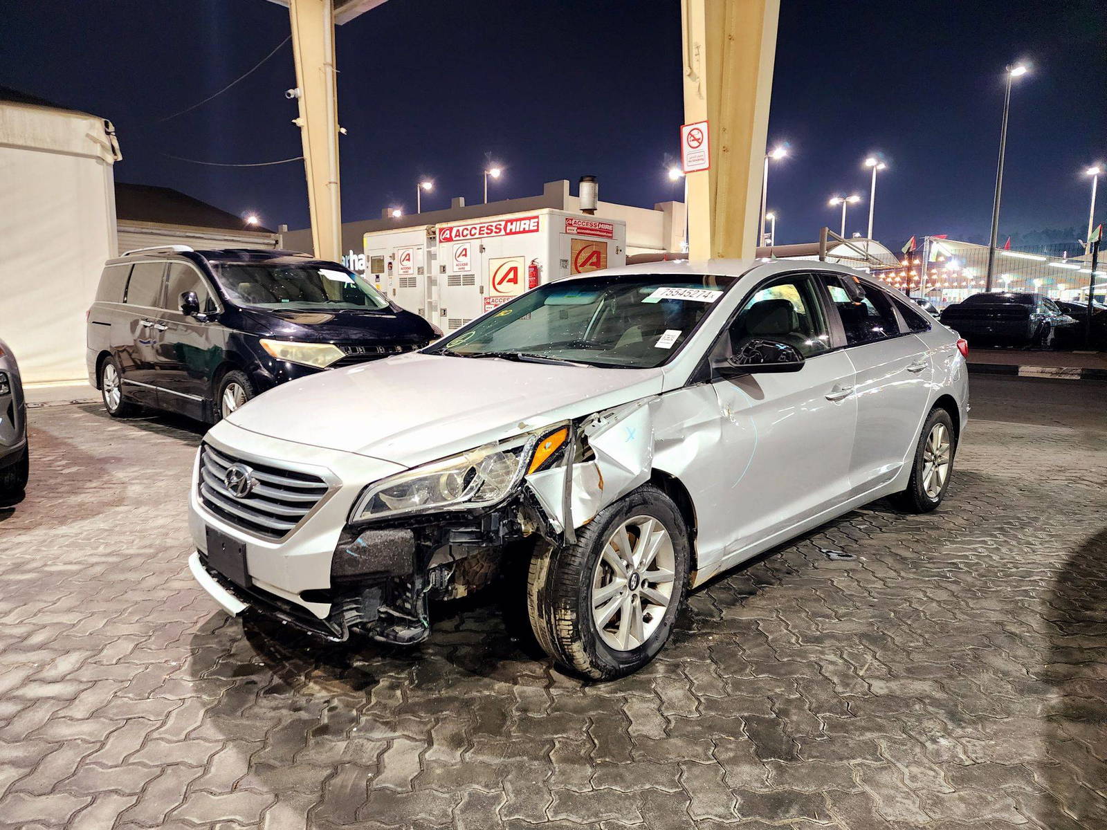2017 HYUNDAI SONATA — 146278 Miles — Lot 75545274 — Souq - Marhaba Auctions Used Cars - Image 3