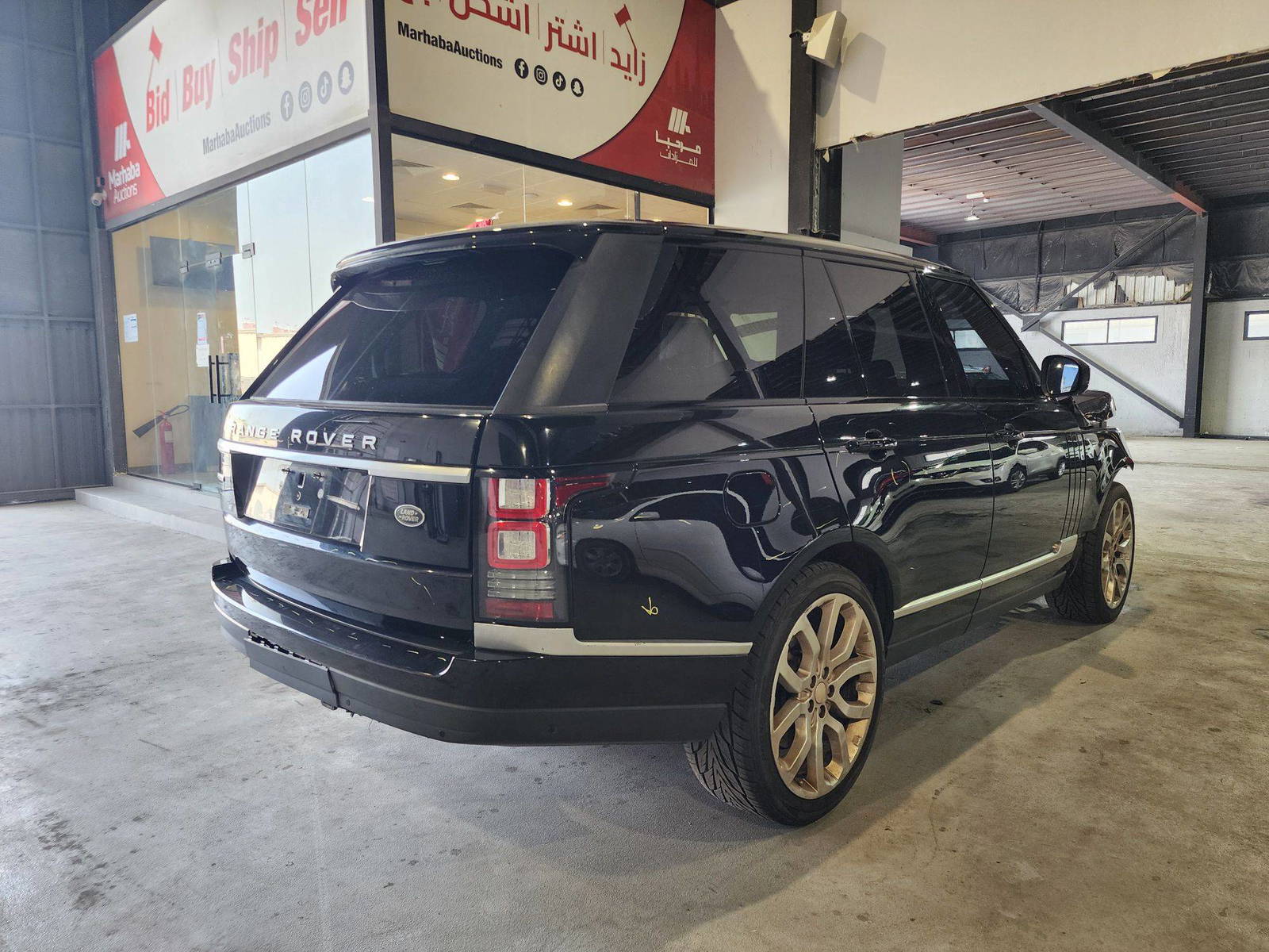 2014 LAND ROVER RANGE ROVER SUPERCHARGED — 131296 Miles — Lot 192787 — Main - Marhaba Auctions Used Cars - Image 3