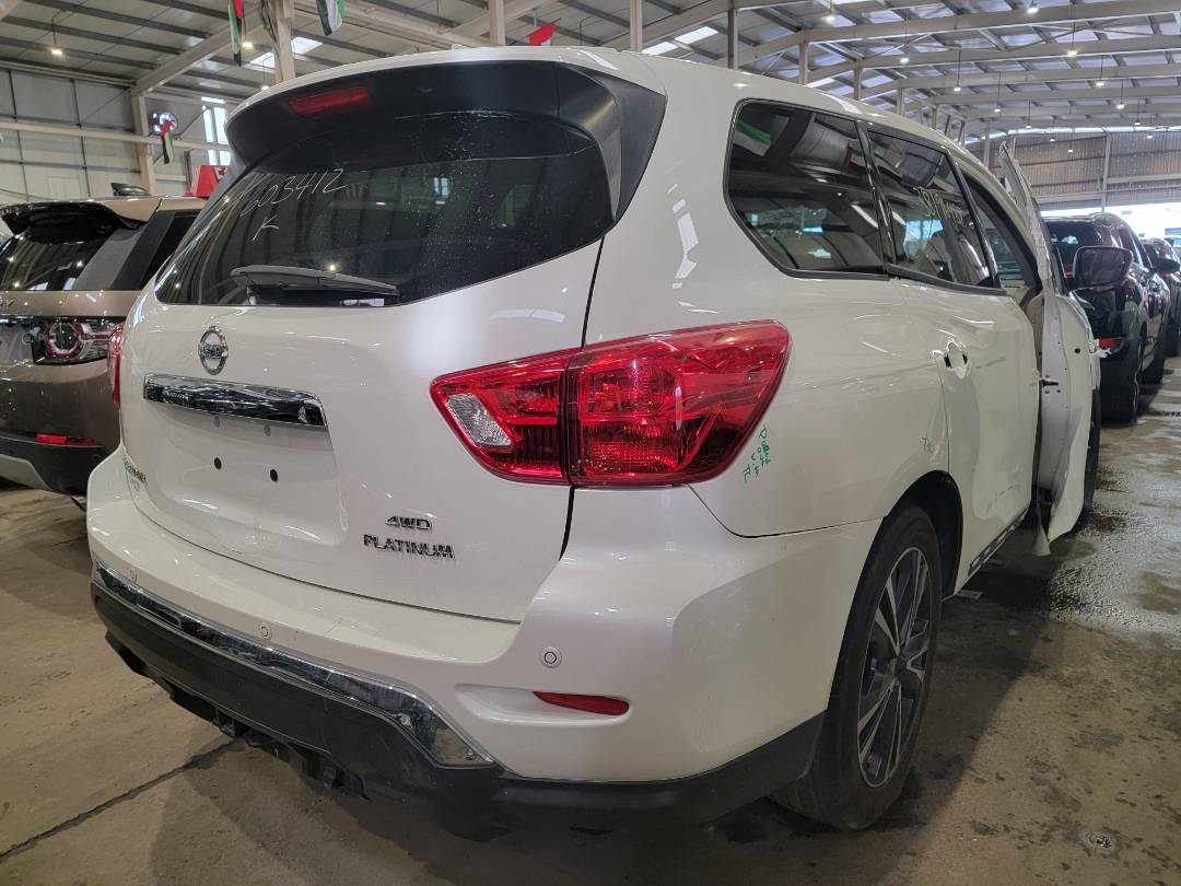 2019 NISSAN PATHFINDER — 92175 Miles — Lot C603412 - Marhaba Auctions Used Cars - Image 3