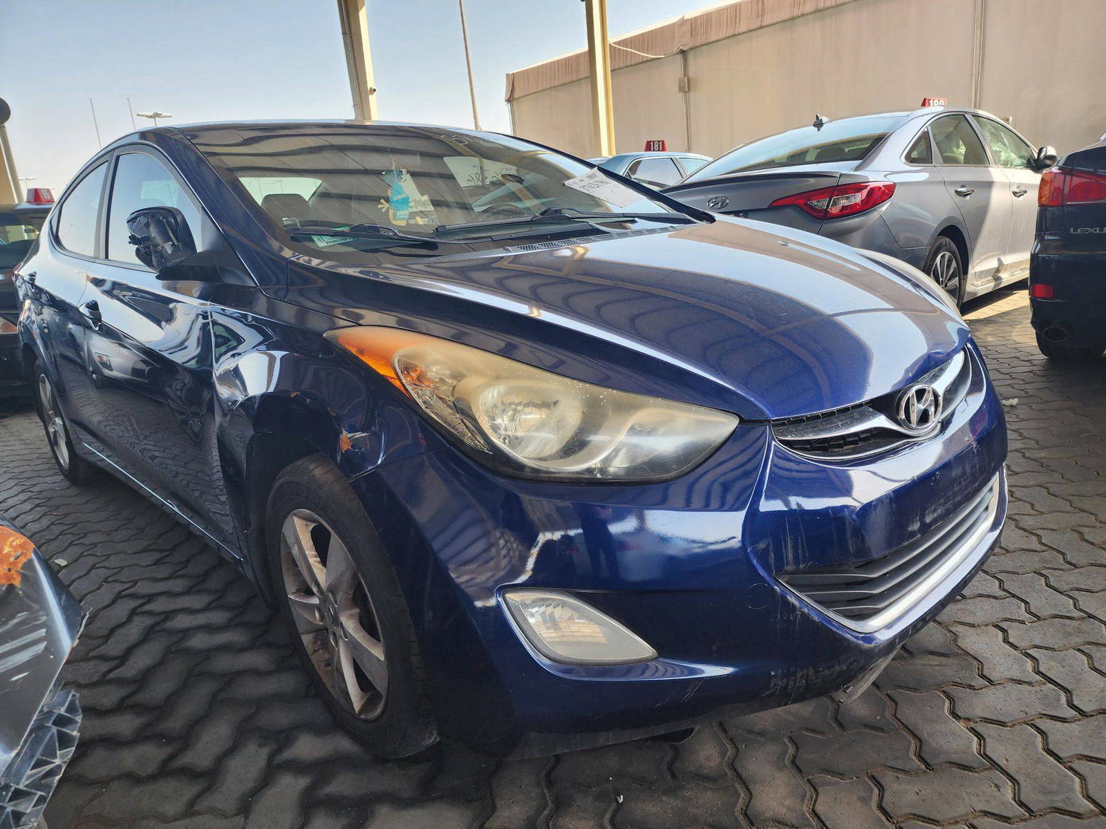 2013 HYUNDAI ELANTRA — 144811 Miles — Lot 37626386 — Souq - Marhaba Auctions Used Cars - Image 3