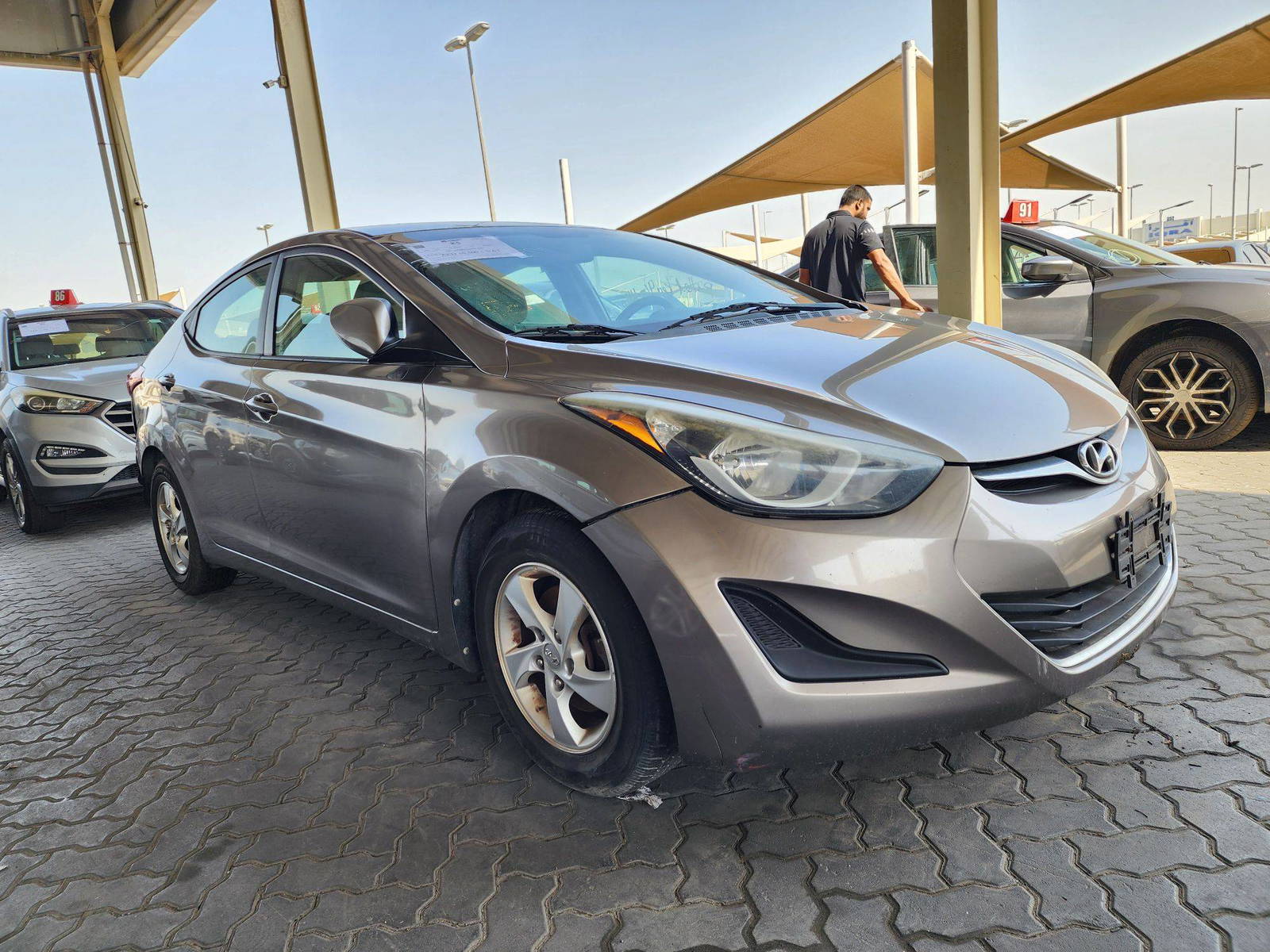 2015 HYUNDAI ELANTRA — 168492 Miles — Lot 15215 — Souq - Marhaba Auctions Used Cars - Image 4