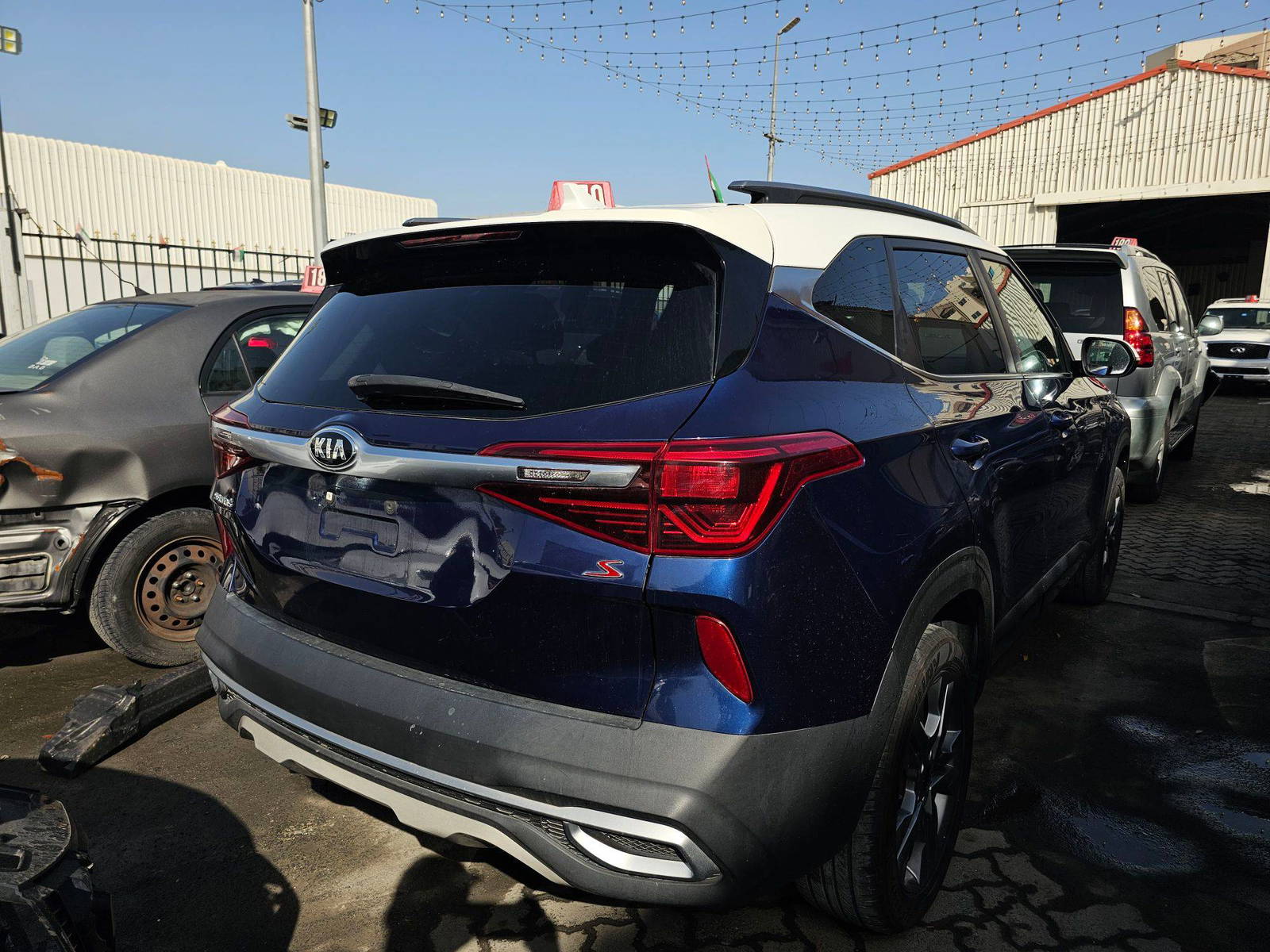 2021 KIA SELTOS — 59289 Miles — Lot 7117324 — Main - Marhaba Auctions Used Cars - Image 3