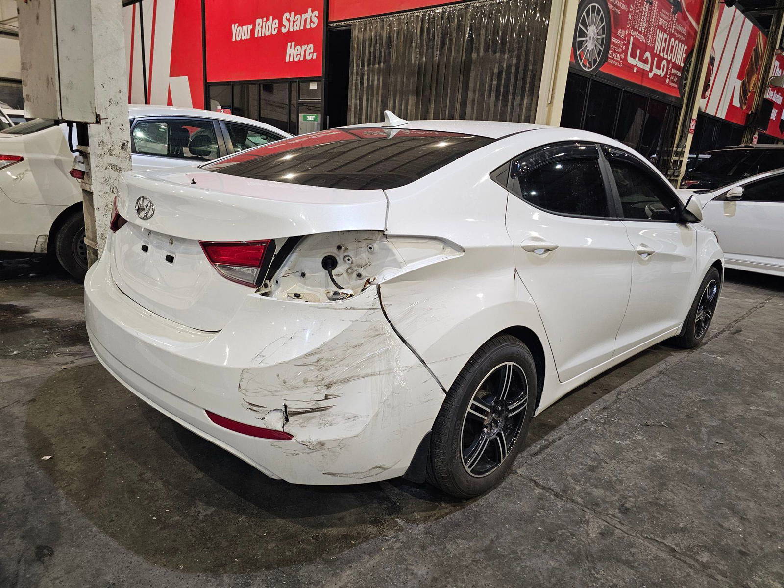 HYUNDAI ELANTRA 2015 - Marhaba Auction Used Cars - Image 4