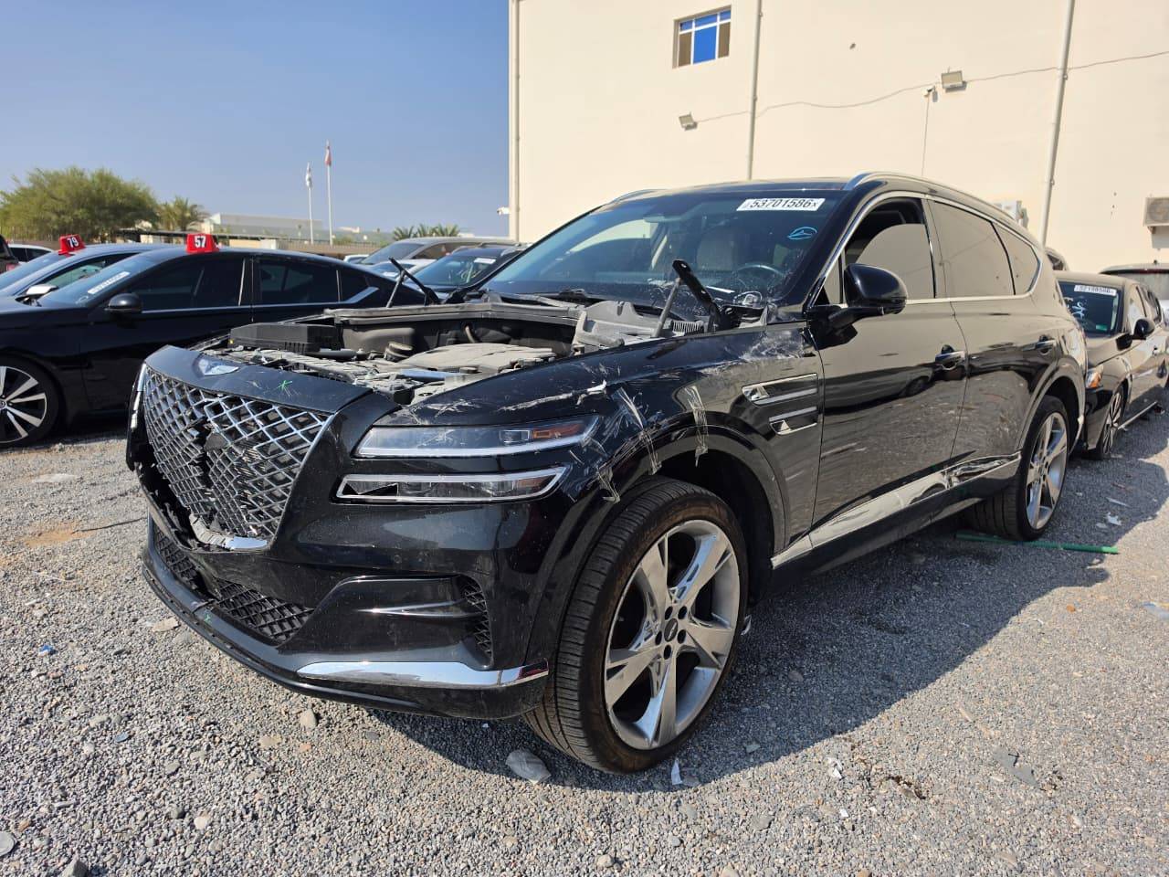 2021 GENESIS GV80 BASE — 101479 Miles — Lot 53701586 - Marhaba Auctions Used Cars - Image 3