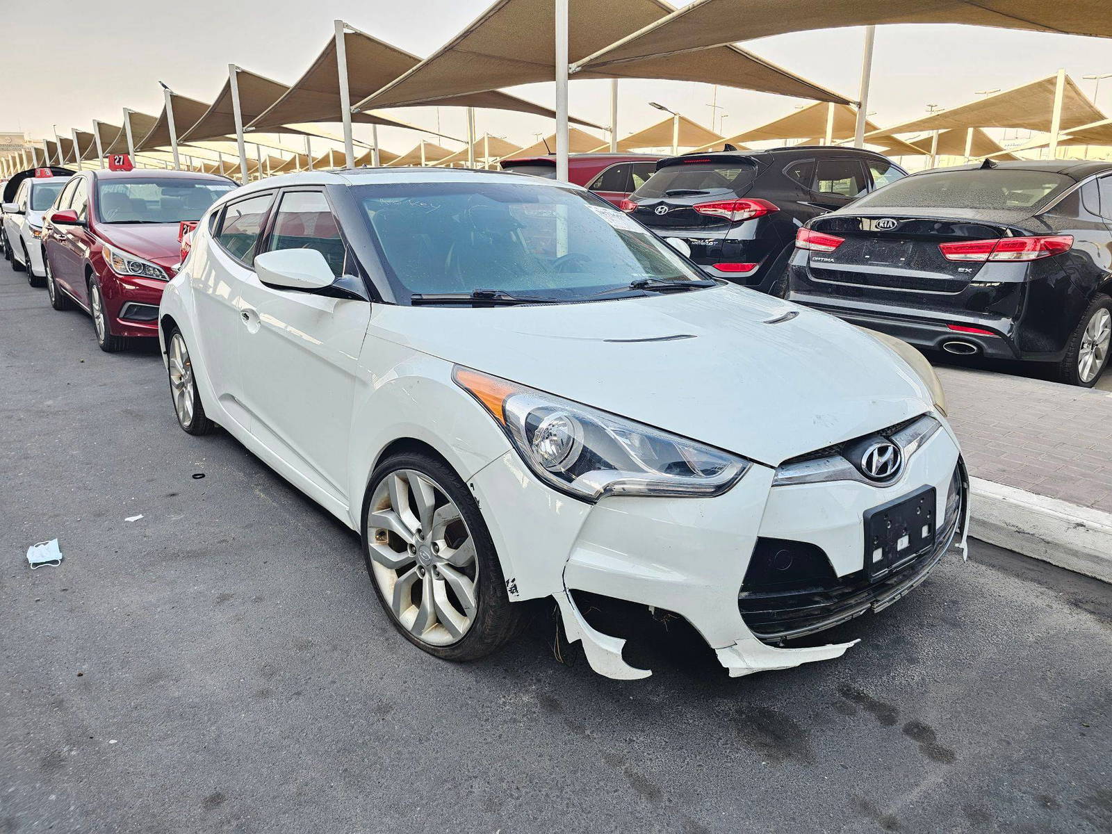 2015 HYUNDAI VELOSTER — 92620 Miles — Lot FU225389 — Souq - Marhaba Auctions Used Cars - Image 5