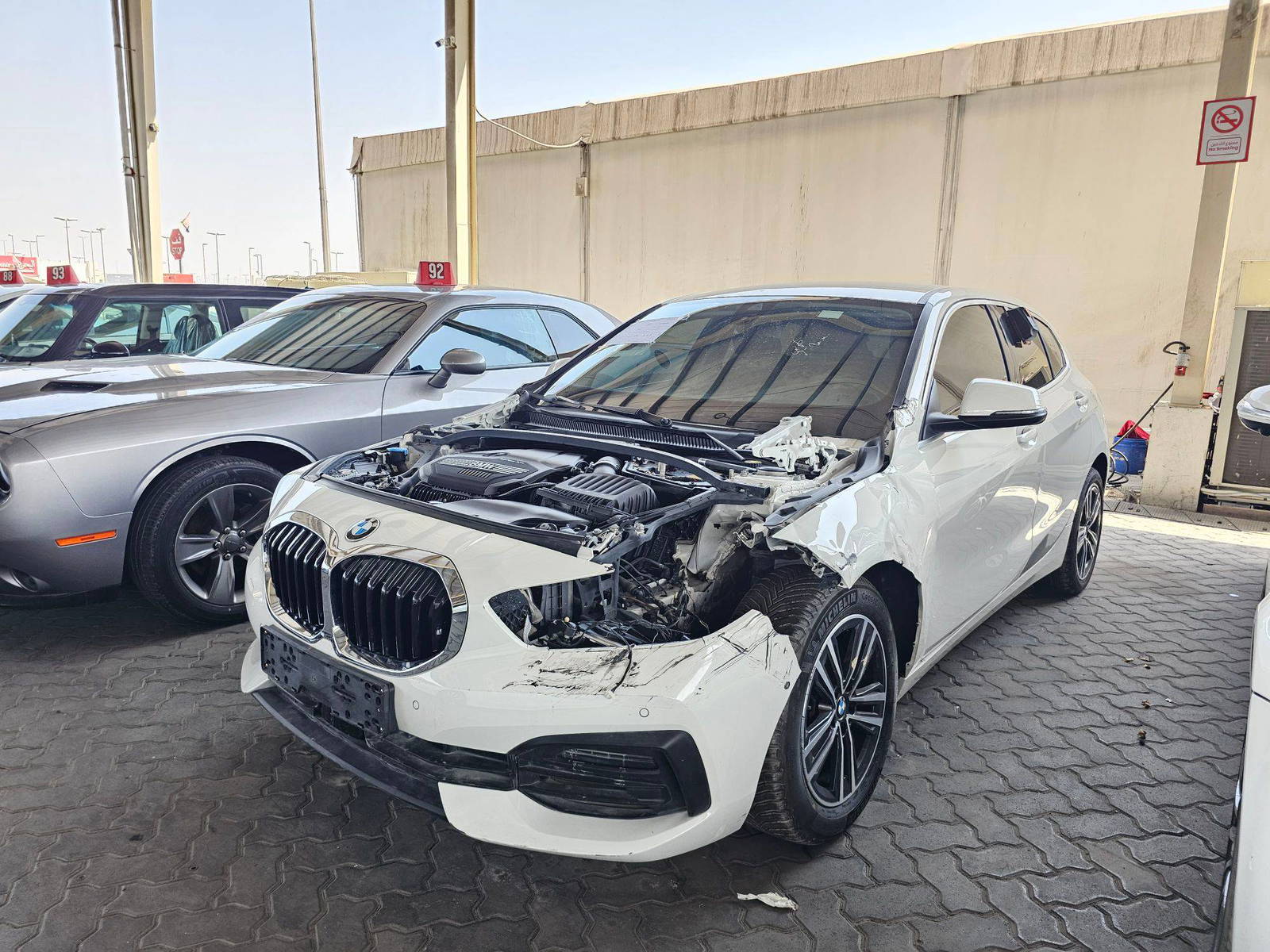 2022 BMW 120i — 13805 KM — Lot 7107N7K18610 — Souq - Marhaba Auctions Used Cars - Image 5