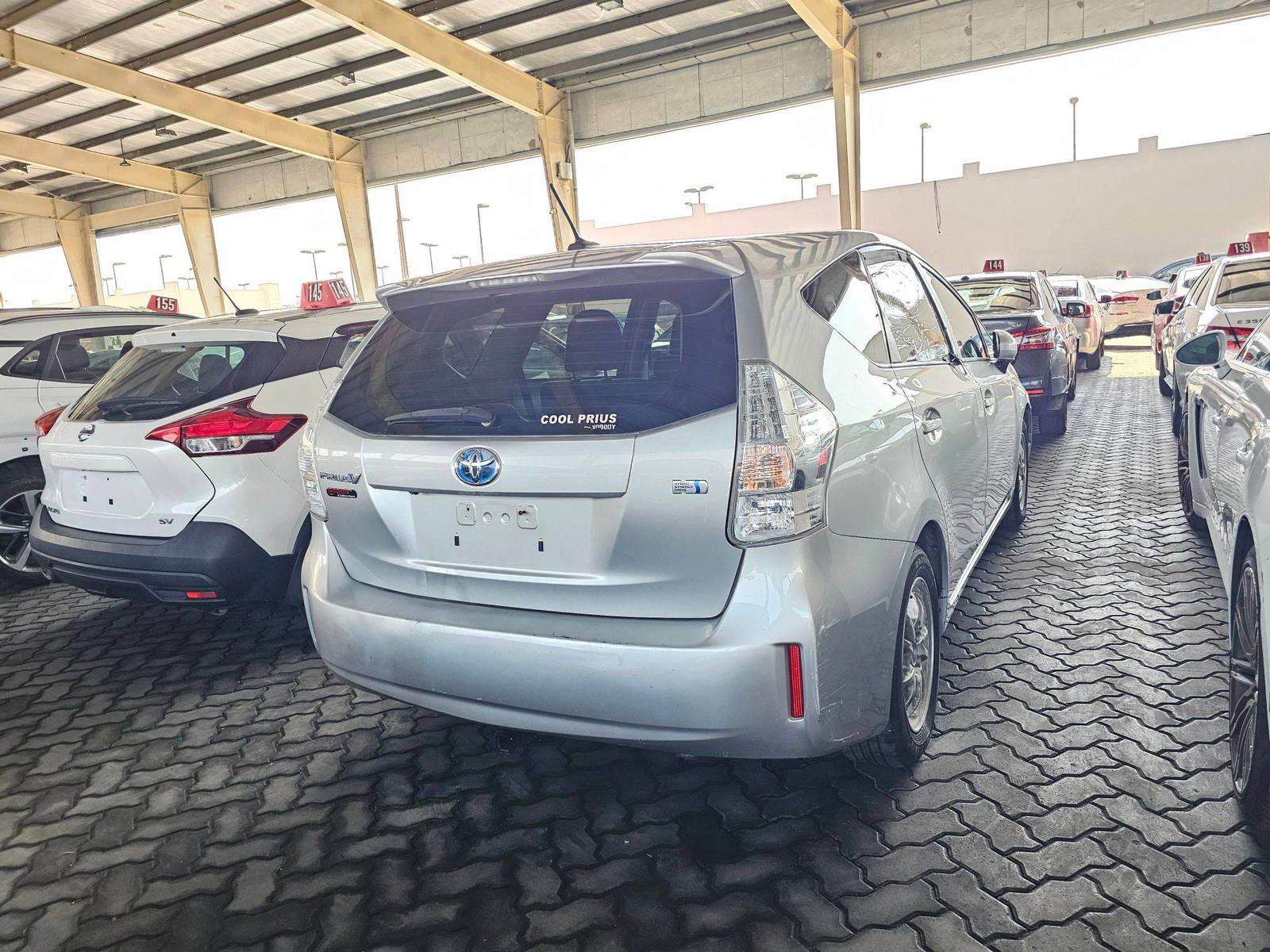 2014 TOYOTA PRIUS V — 213991 Miles — Lot EJ012847 — Souq - Marhaba Auctions Used Cars - Image 3