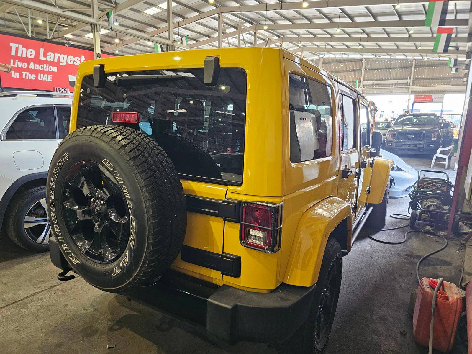 JEEP WRANGLER UNLIMITED SAHARA 2015 - Marhaba Auction Used Cars - Image 6