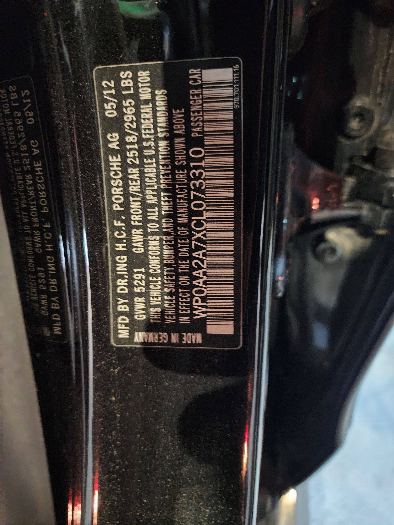 PORSCHE PANAMERA S 2012 - Marhaba Auction Used Cars - Image 10