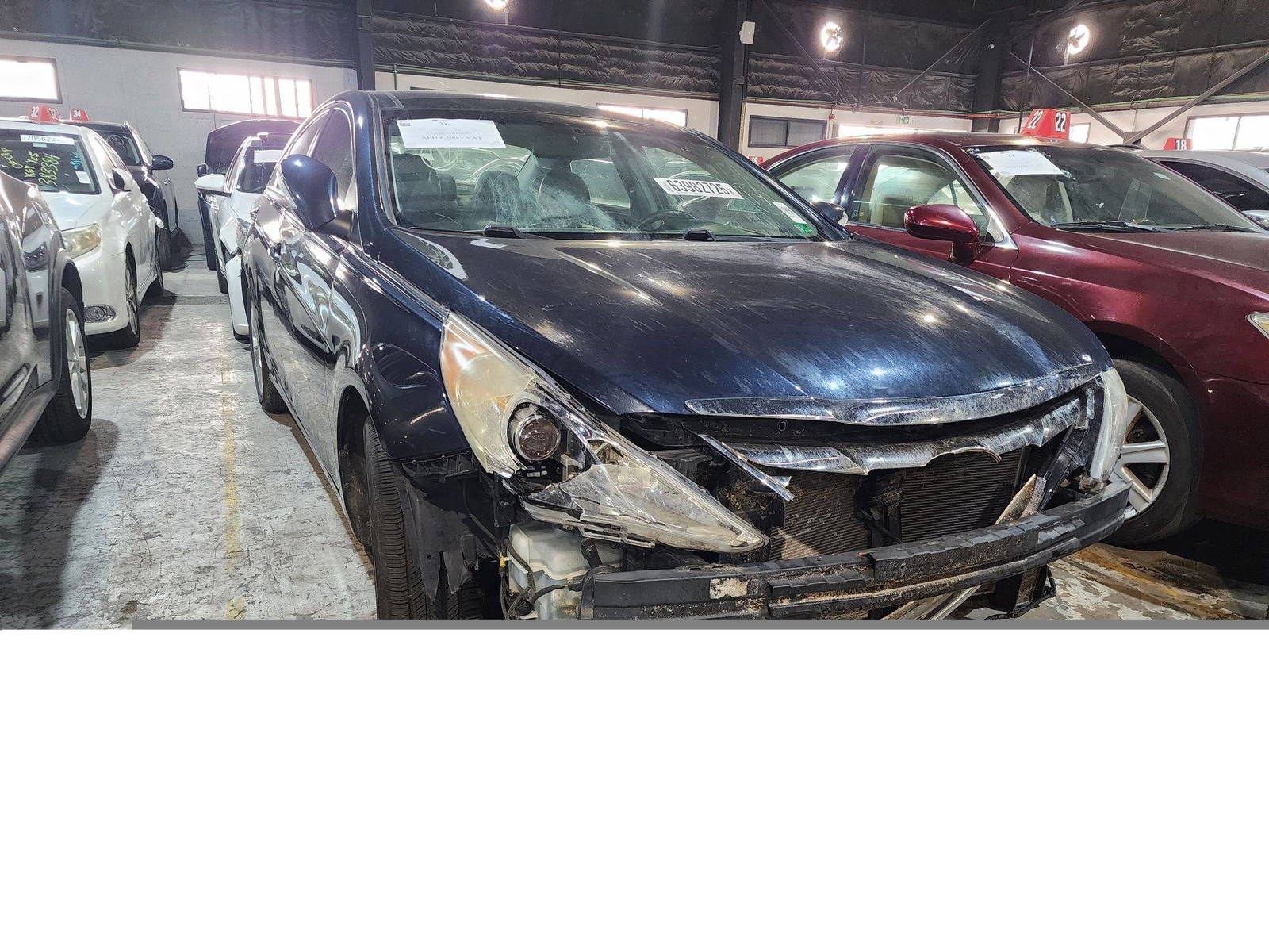 2012 HYUNDAI SONATA — 160196 Miles — Lot 410790 — Al Quoz - Marhaba Auctions Used Cars - Image 3