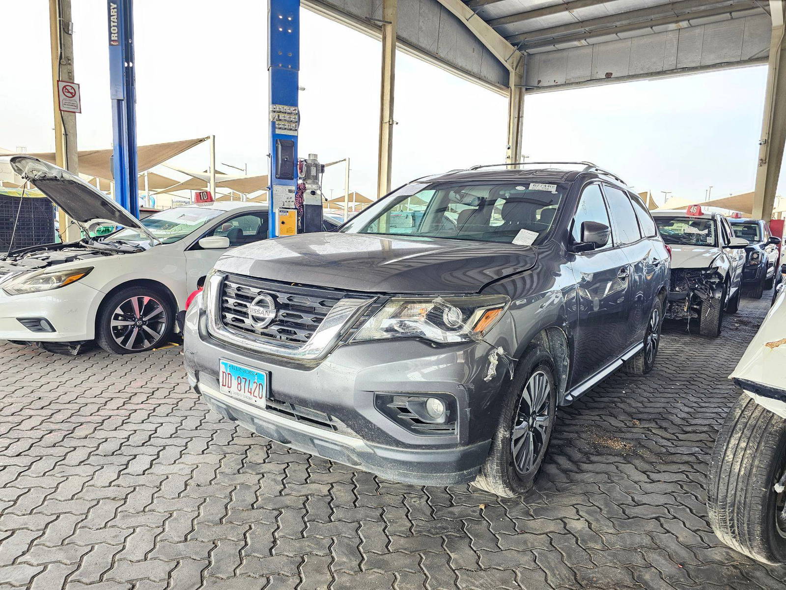 NISSAN PATHFINDER 2017 - Marhaba Auction Used Cars - Image 4
