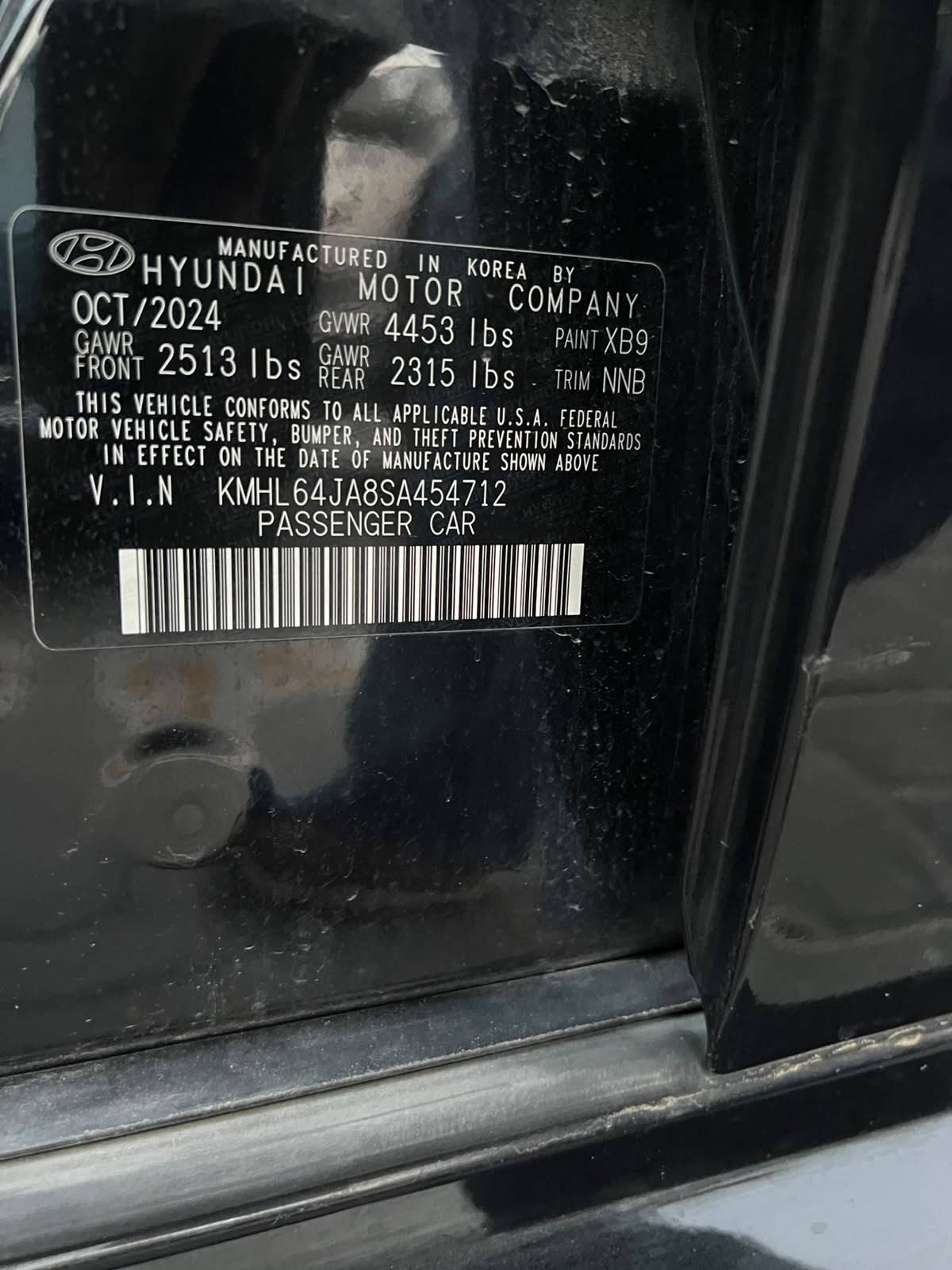 2025 HYUNDAI SONATA — 10785 Miles — Lot 4JA8SA454712 - Marhaba Auctions Used Cars - Image 6