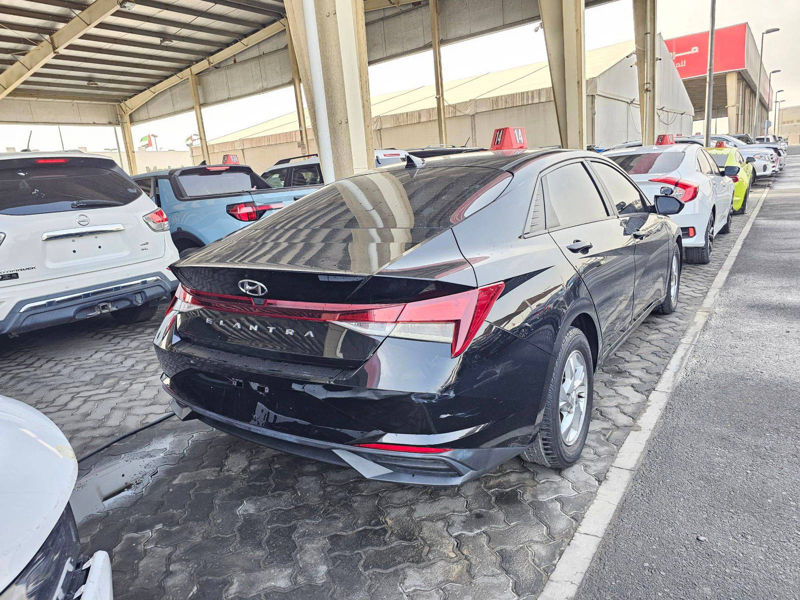 HYUNDAI ELANTRA 2021 - Marhaba Auction Used Cars - Image 3