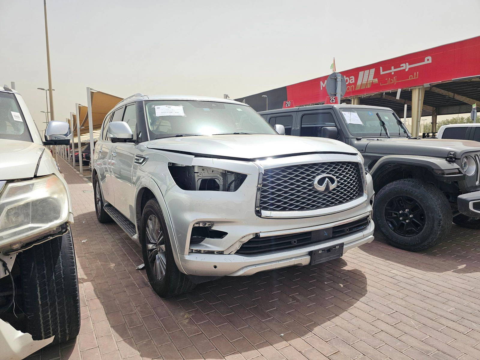INFINITI QX80 2019 - Marhaba Auction Used Cars - Image 5
