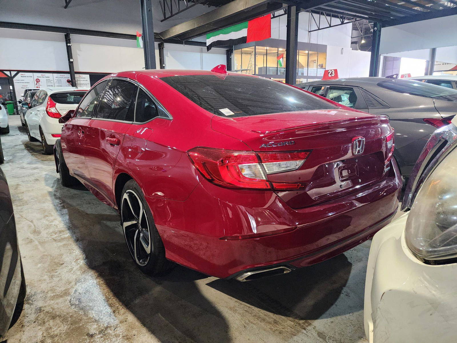 2018 HONDA ACCORD — 173211 Miles — Lot 215487 — Main - Marhaba Auctions Used Cars - Image 3