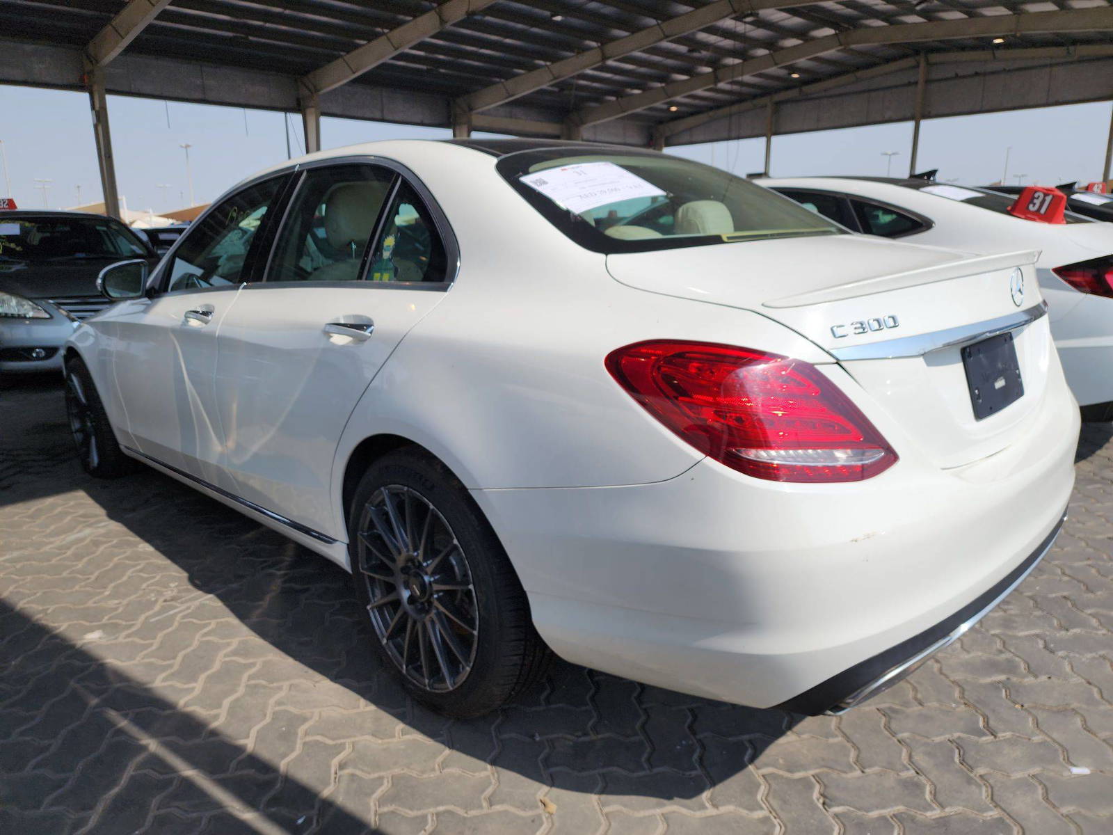 2015 MERCEDES BENZ C300 — 106369 Miles — Lot 39439889 — Souq - Marhaba Auctions Used Cars - Image 3