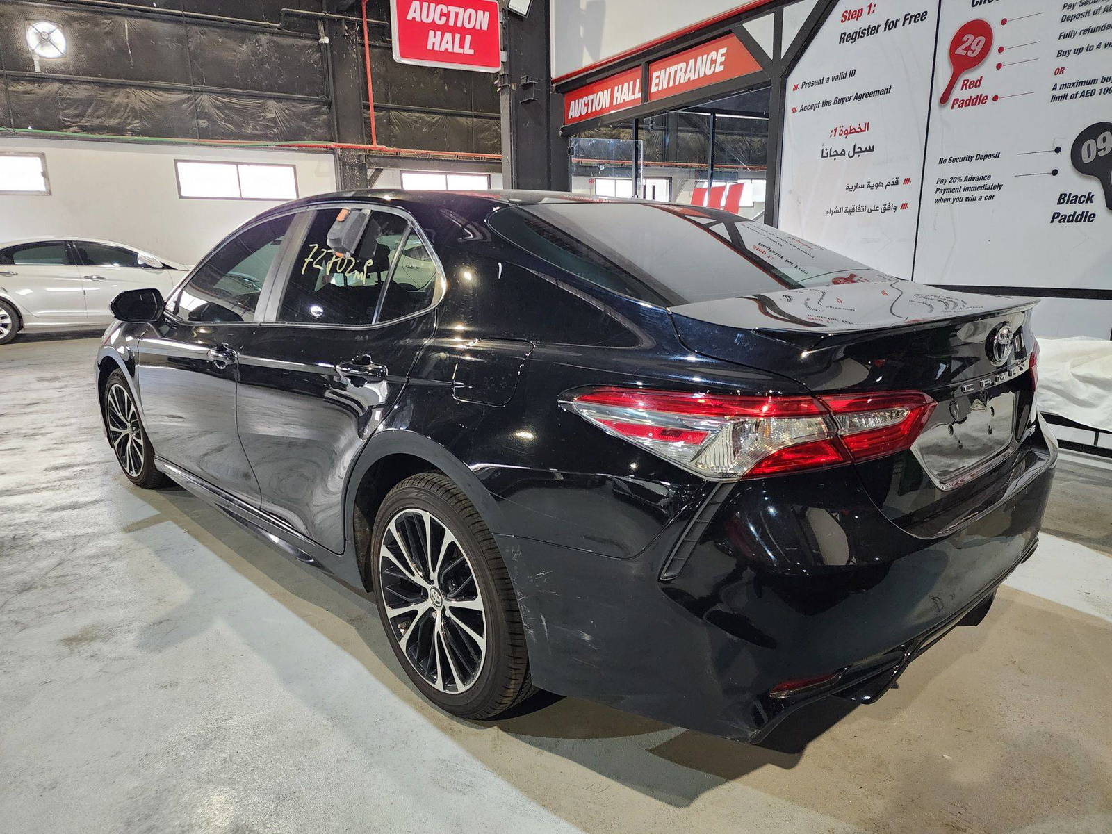 2018 TOYOTA CAMRY — 72702 Miles — Lot JU023198 — Main - Marhaba Auctions Used Cars - Image 3