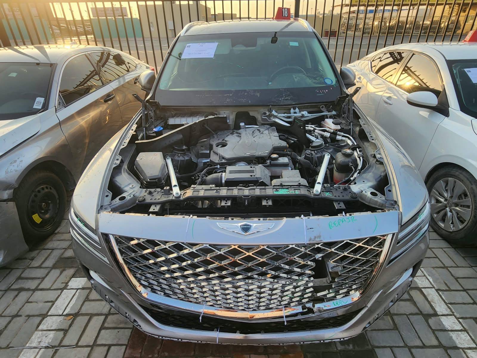 2021 GENESIS GV80 BASE — 55479 Miles — Lot 5MU050147 - Marhaba Auctions Used Cars - Image 5