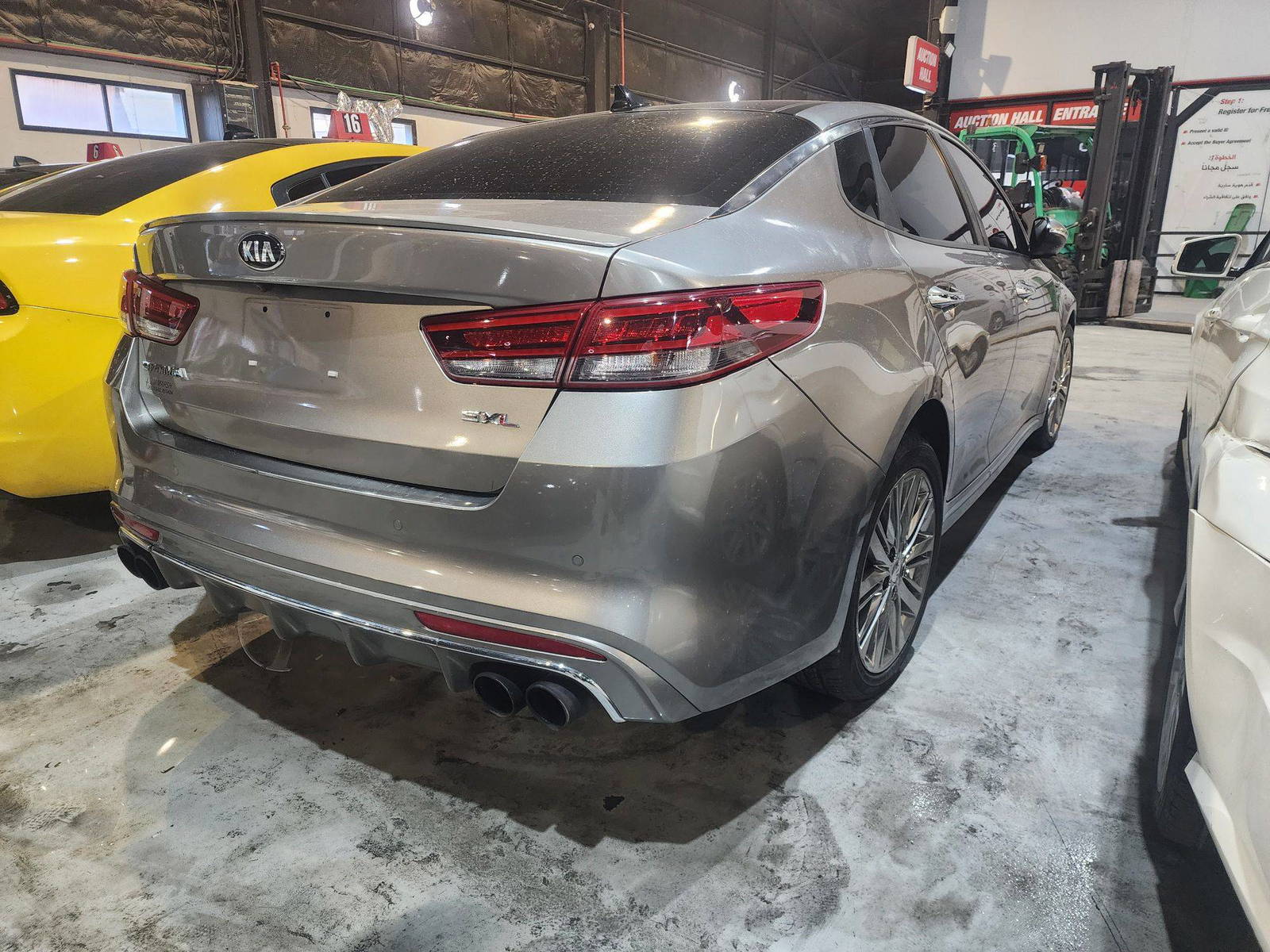 2016 KIA OPTIMA — 124403 Miles — Lot 1618002 — Al Quoz - Marhaba Auctions Used Cars - Image 5