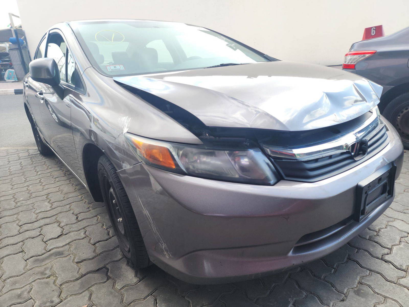 2012 HONDA CIVIC — 249751 Miles — Lot 68777343 - Marhaba Auctions Used Cars - Image 7