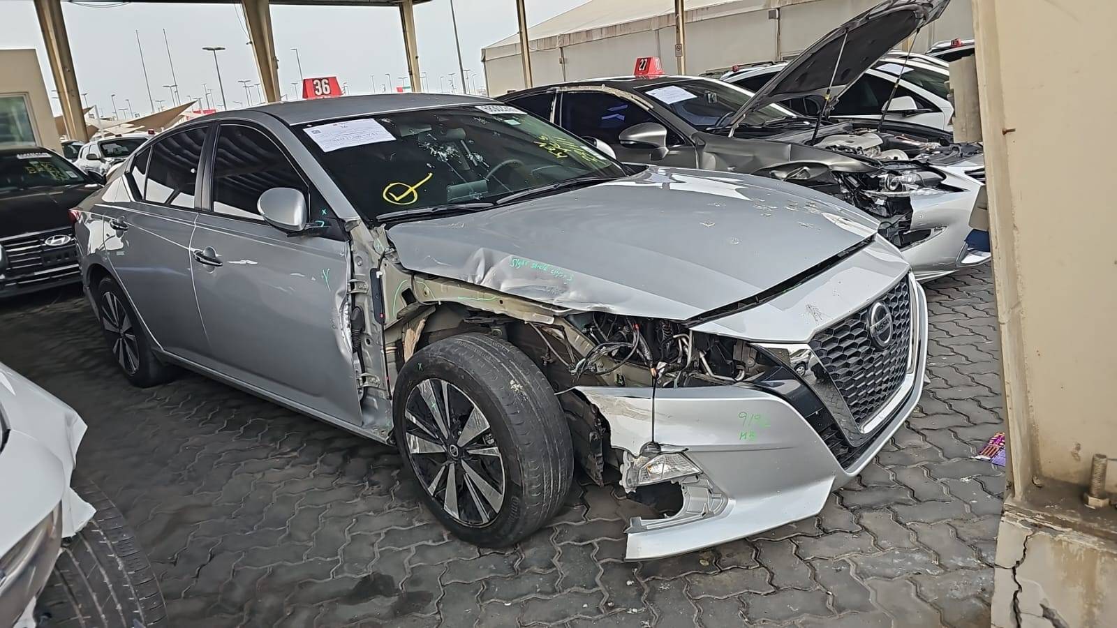 2022 NISSAN ALTIMA — 55804 Miles — Lot V0NN331111 — Souq - Marhaba Auctions Used Cars - Image 3