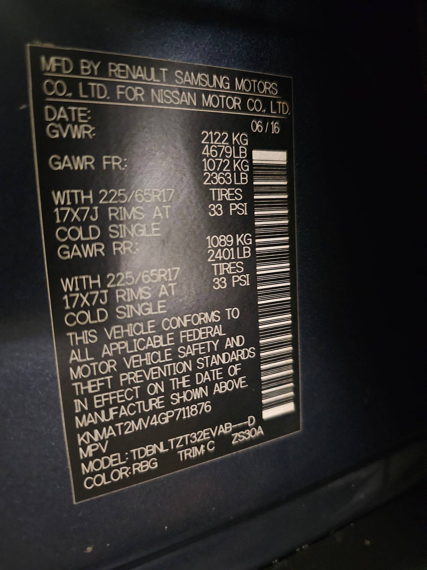 NISSAN ROGUE 2016 - Marhaba Auction Used Cars - Image 9