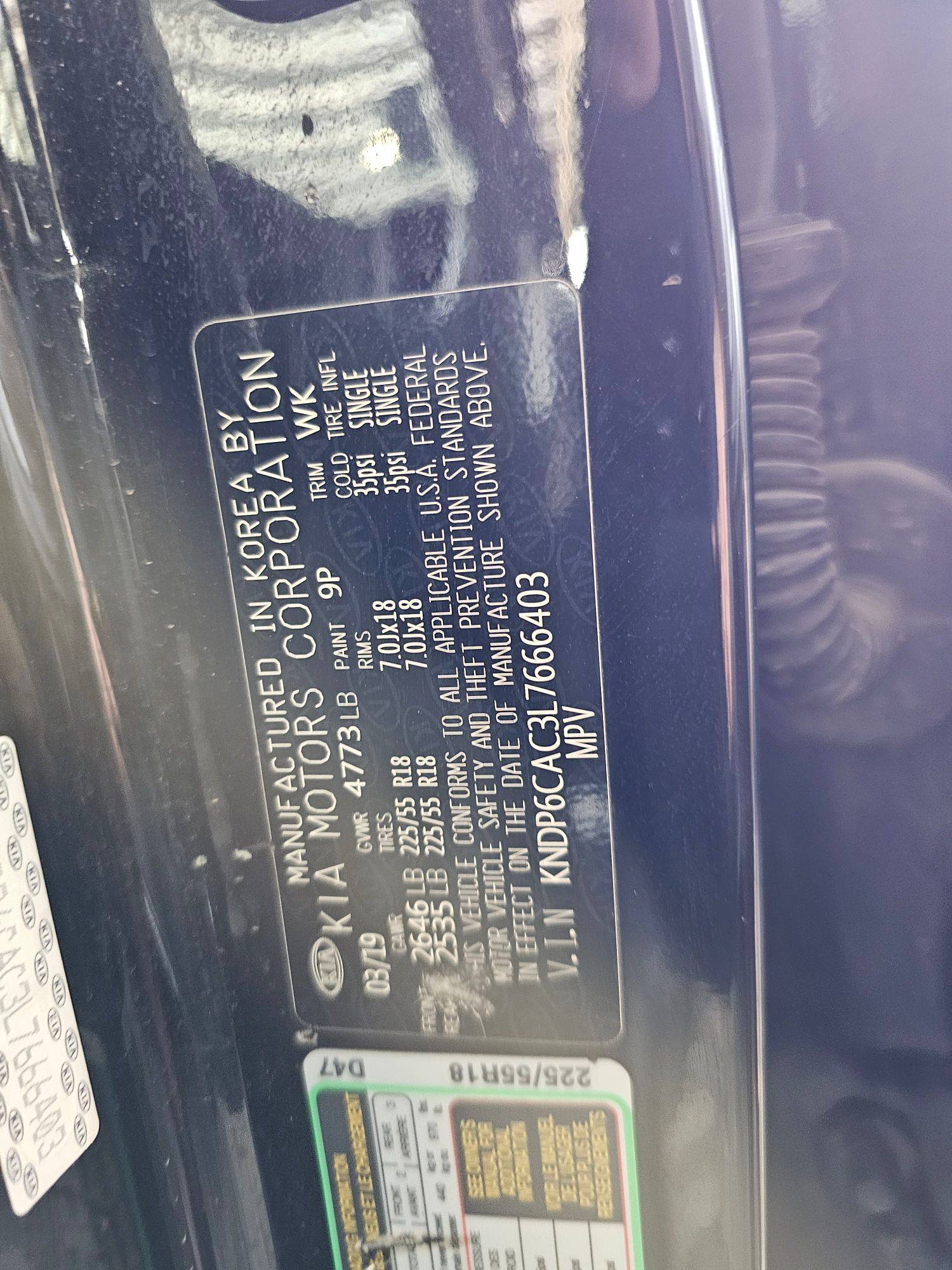 KIA SPORTAGE 2020 - Marhaba Auction Used Cars - Image 9