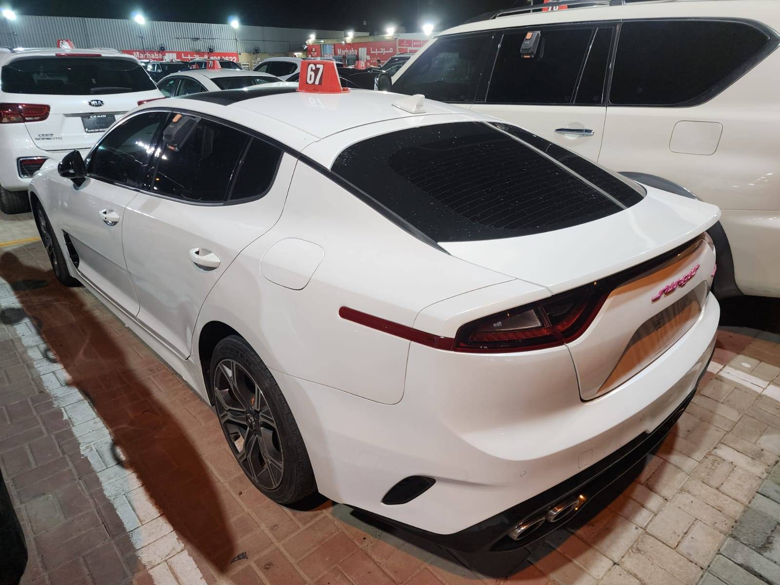 2021 KIA STINGER — 58241 Miles — Lot A5M6095143 — Al Sajaa - Marhaba Auctions Used Cars - Image 8