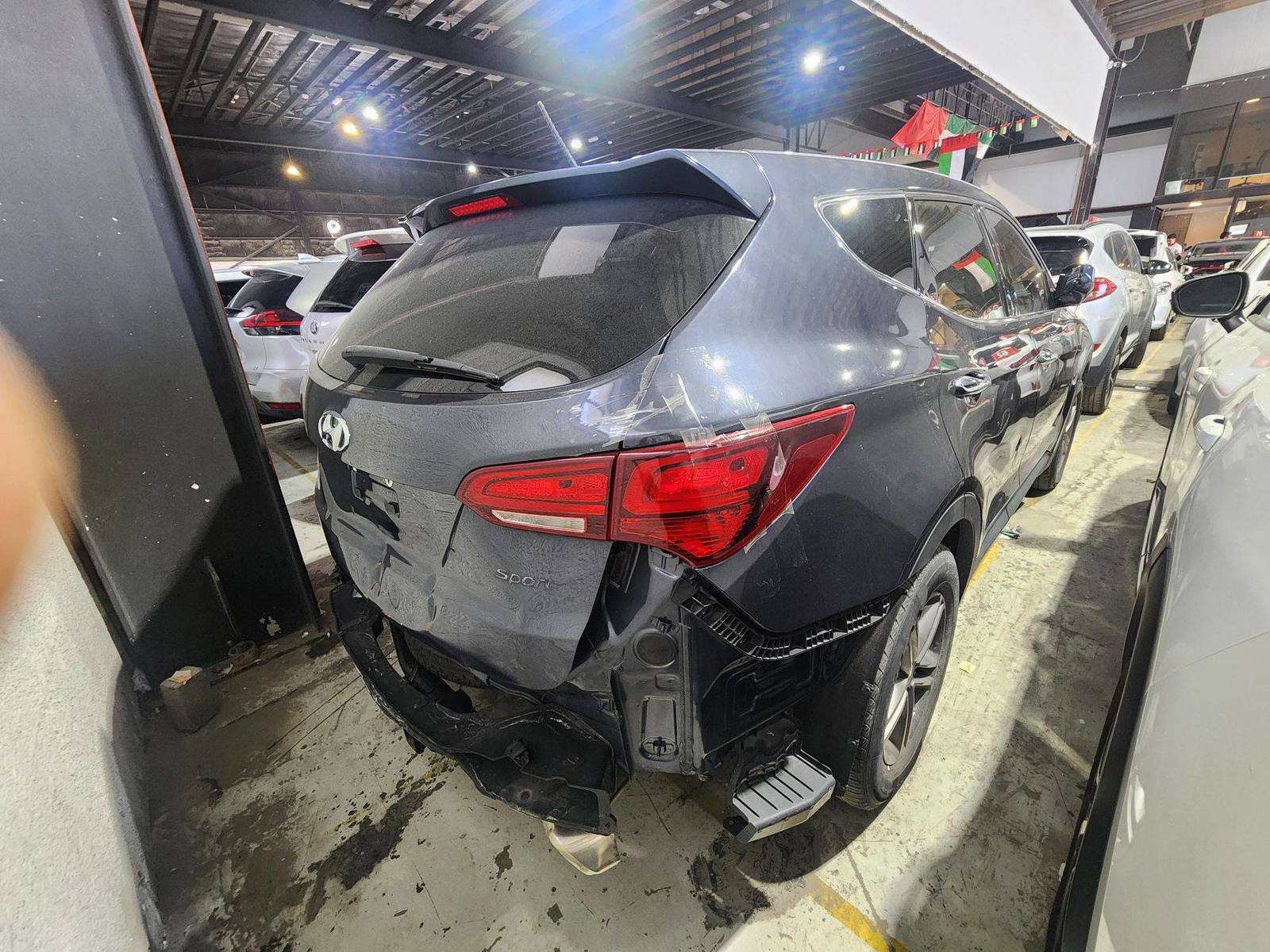 HYUNDAI SANTA FE SPORT 2018 - Marhaba Auction Used Cars - Image 6