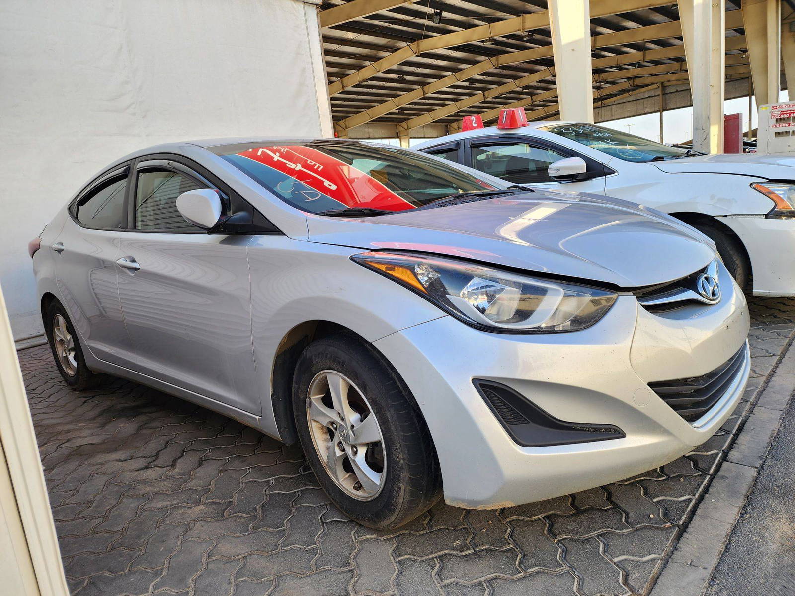 2014 HYUNDAI ELANTRA — 214303 Miles — Lot 50259334 — Souq - Marhaba Auctions Used Cars - Image 4