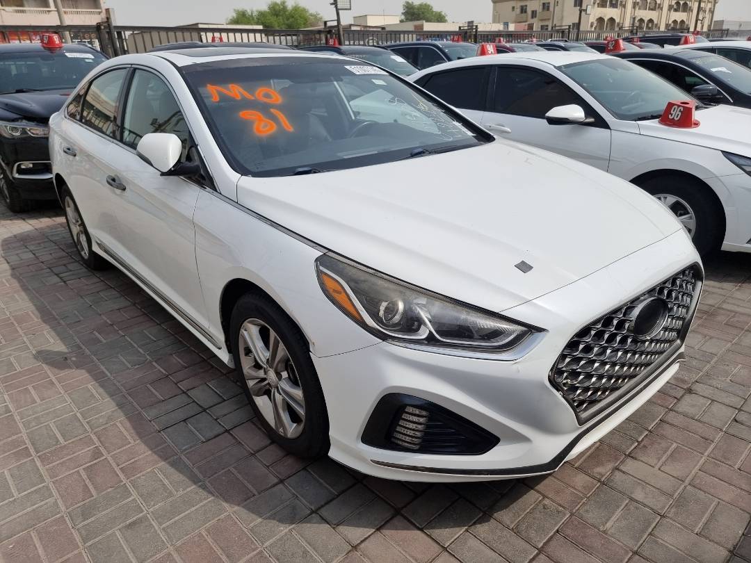 2018 HYUNDAI SONATA — 120703 Miles — Lot 125487 — Main - Marhaba Auctions Used Cars - Image 3